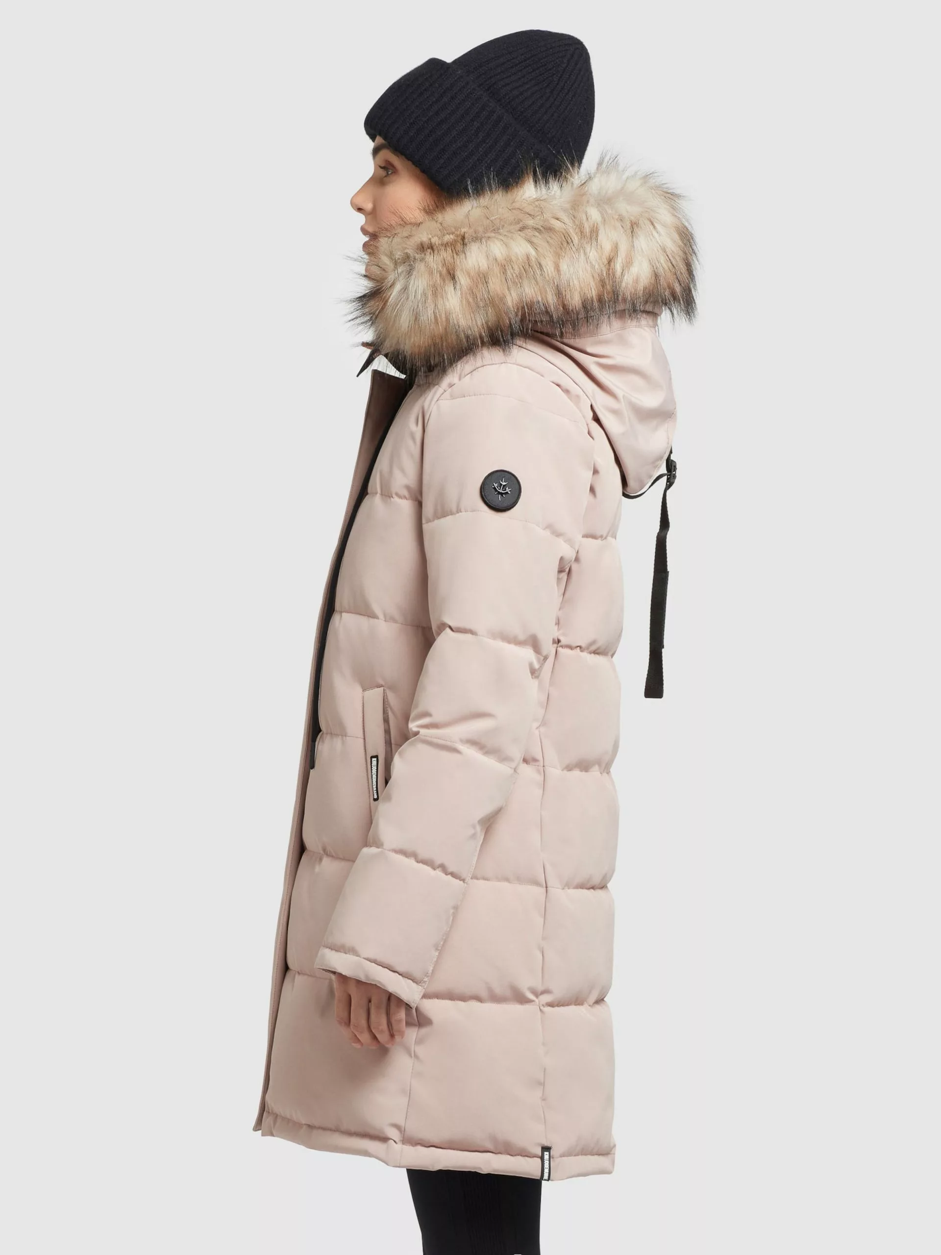 Khujo Manteaux Dhiver Manteau D’hiver Cloren Femme Rose 6 Khujo Manteaux Dhiver Manteau D’hiver Cloren Femme Rose – Image 4