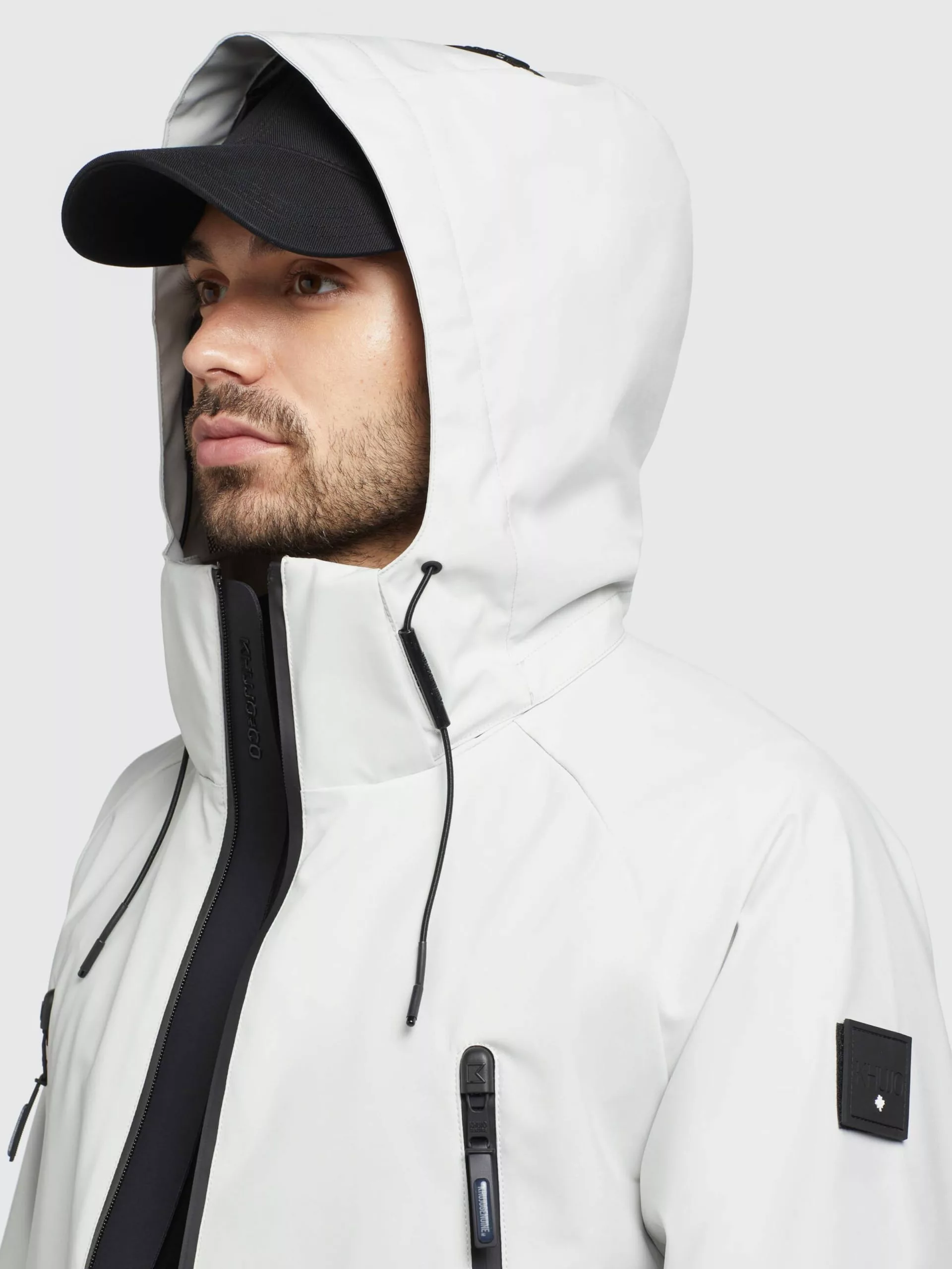 Khujo Vestes De Mi-saison Veste Mi-saison Adam Homme Gris Clair 9 Khujo Vestes De Mi-saison Veste Mi-saison Adam Homme Gris Clair â Image 7