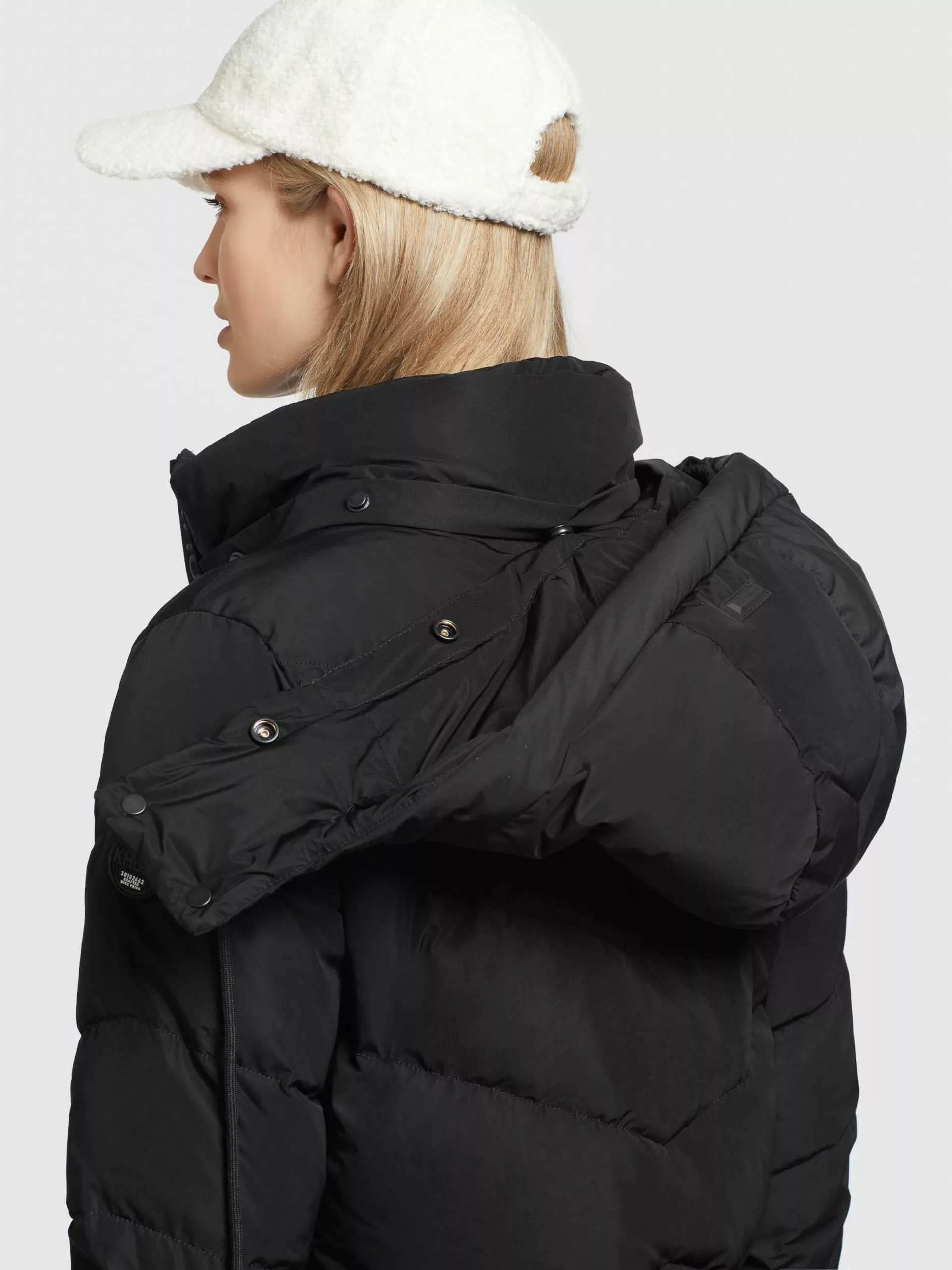 Khujo Manteaux Dhiver Manteau D’hiver Huba Femme Noir 10 Khujo Manteaux Dhiver Manteau D’hiver Huba Femme Noir – Image 8