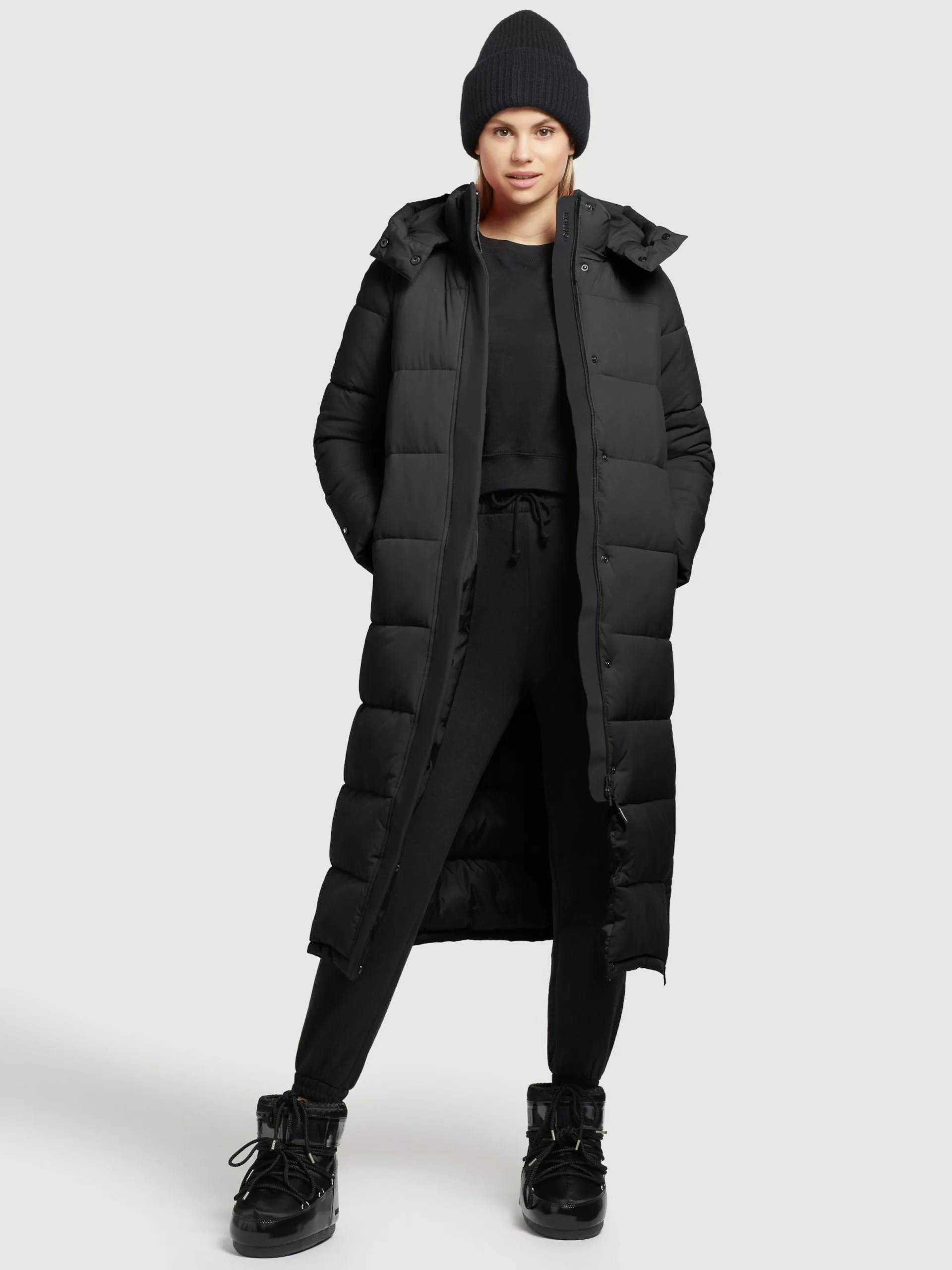 Khujo Manteaux Dhiver Manteau D’hiver EMORIA MATT Femme Noir 8 Khujo Manteaux Dhiver Manteau D’hiver EMORIA MATT Femme Noir – Image 6