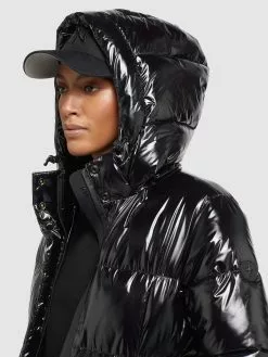 Khujo Manteaux Dhiver Manteau D’hiver Tonka Femme Noir -Khujo Soldes Boutique 327d9f3fc804665d980cda405c2b0fb7