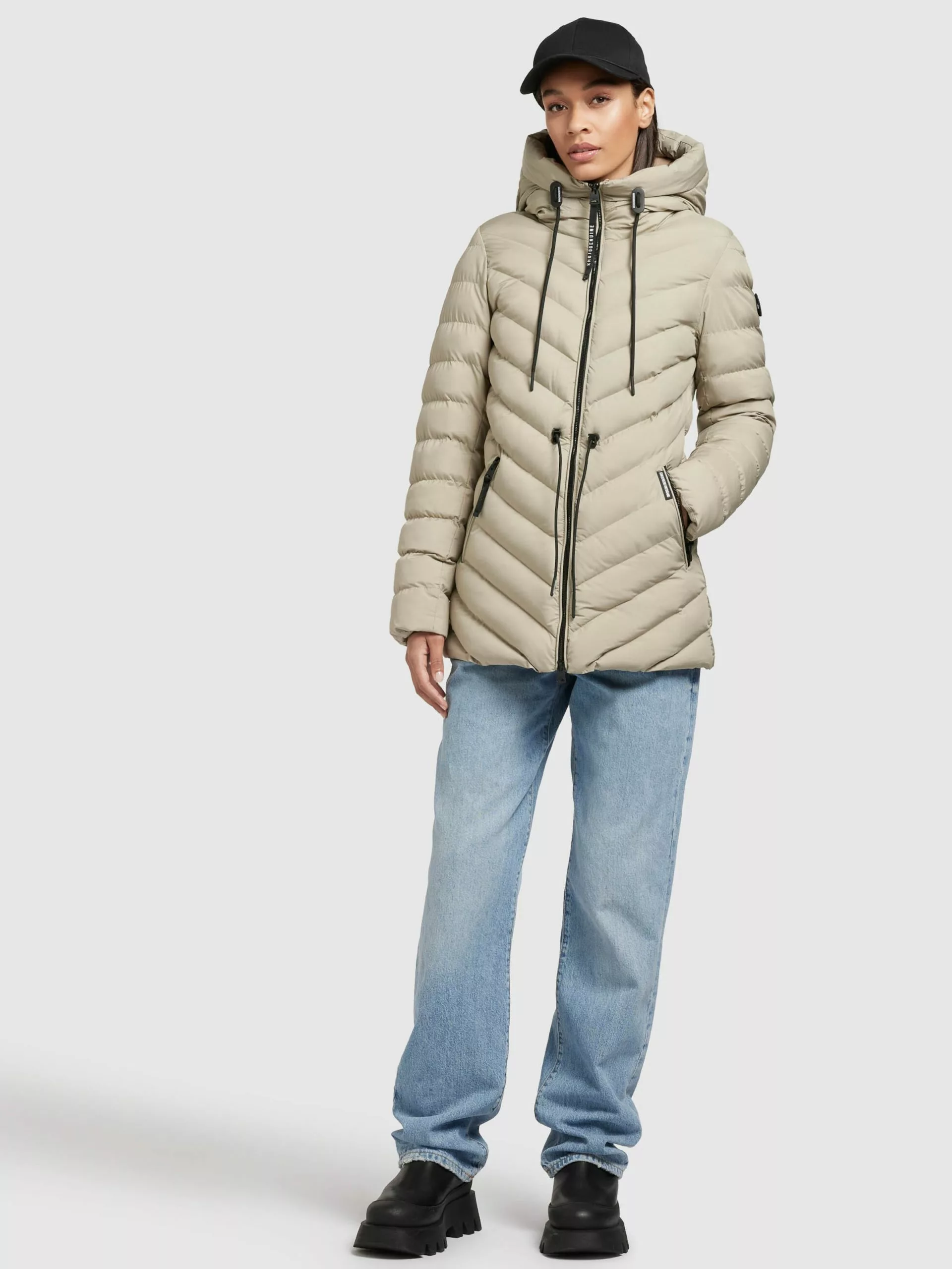 Khujo Vestes De Mi-saison Veste Mi-saison Noomi Femme Vert Pastel 5 Khujo Vestes De Mi-saison Veste Mi-saison Noomi Femme Vert Pastel – Image 3