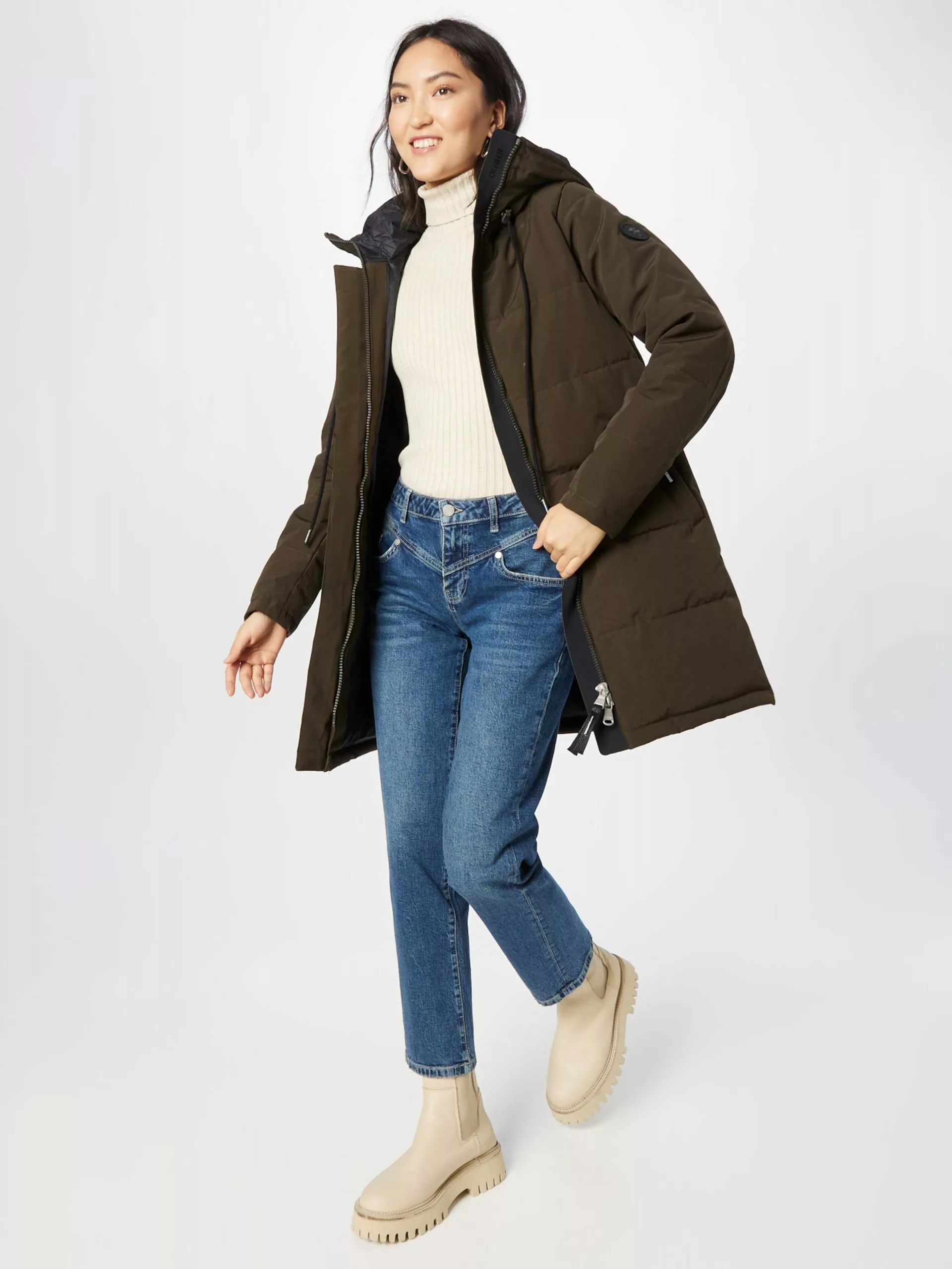 Khujo Manteaux Dhiver Manteau D’hiver Cloren Femme Olive 6 Khujo Manteaux Dhiver Manteau D’hiver Cloren Femme Olive – Image 4