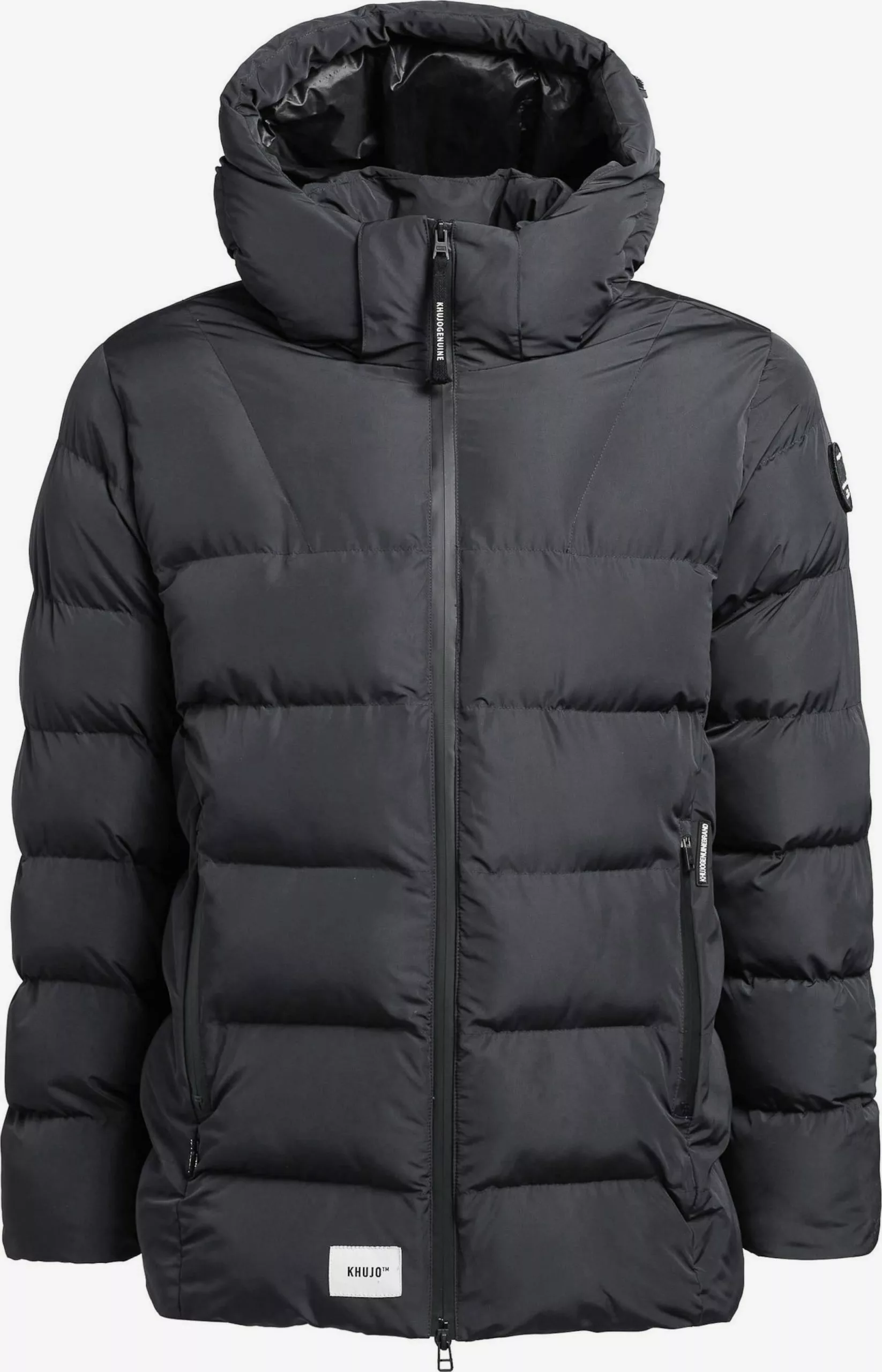 Khujo Vestes Dhiver Veste D’hiver SUMO Homme Gris Foncé 3 Khujo Vestes Dhiver Veste D’hiver SUMO Homme Gris Foncé