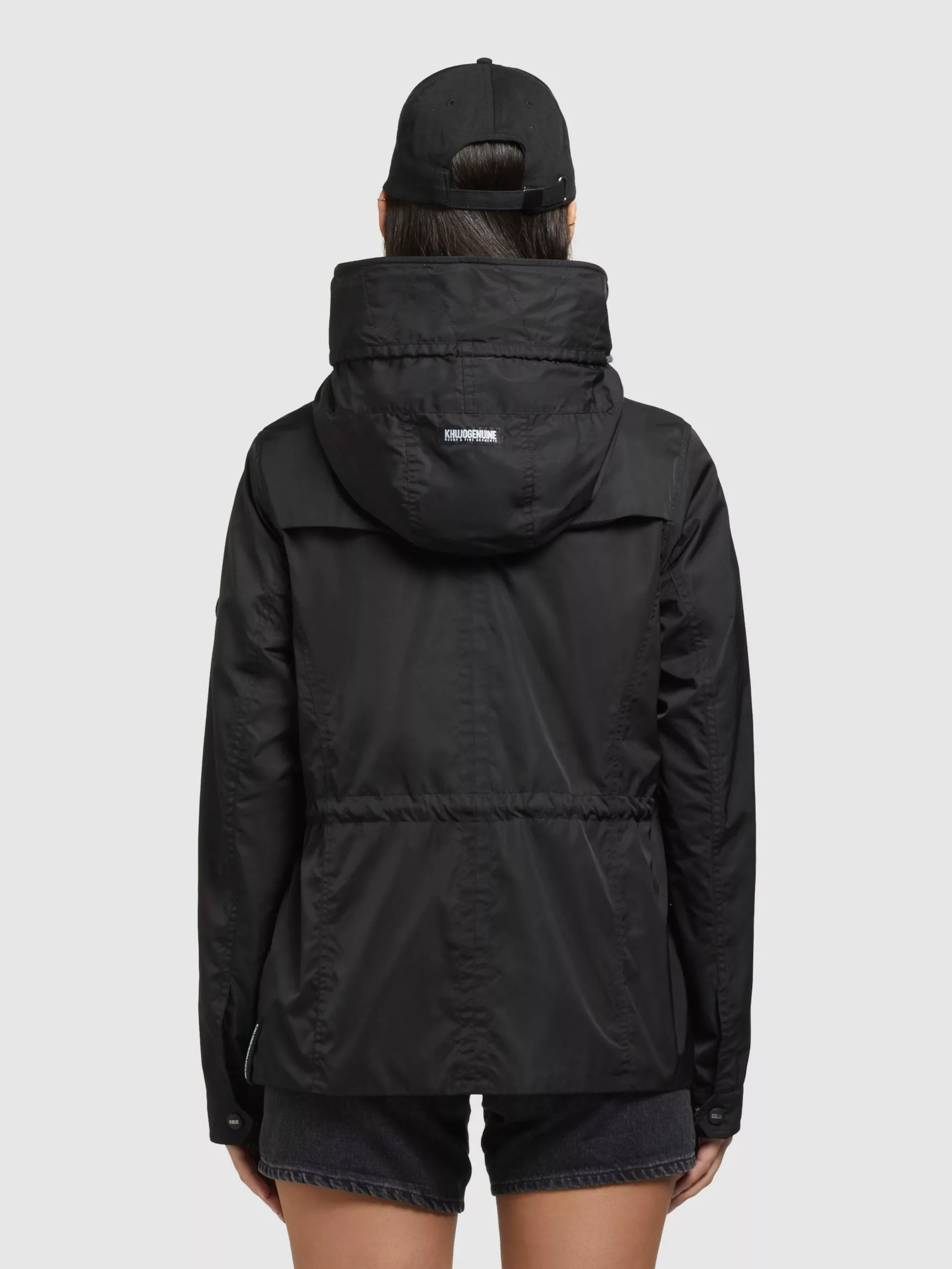 Khujo Vestes De Mi-saison Veste Mi-saison DEBBY Femme Noir 5 Khujo Vestes De Mi-saison Veste Mi-saison DEBBY Femme Noir – Image 3