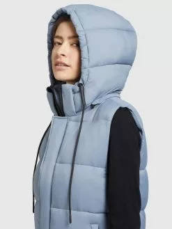 Khujo Vestes Sans Manches Gilet Eden Femme Bleu Clair 16 Khujo Vestes Sans Manches Gilet Eden Femme Bleu Clair -Khujo Soldes Boutique 3b399bb52555572214a9990a6c059b67