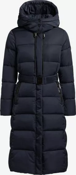 Khujo Manteaux Dhiver Manteau Dâhiver Femme Bleu Nuit