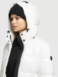 Khujo Manteaux Dhiver Manteau D’hiver Tonka Femme Blanc Cassé -Khujo Soldes Boutique 3d9e4fb560825ea4389c558e638701e5