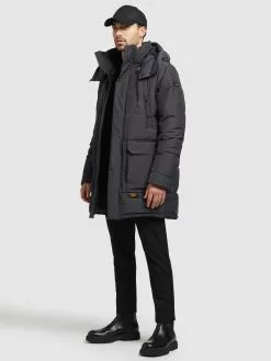 Khujo Vestes Dhiver Veste D’hiver Vivas Homme Gris Foncé 15 Khujo Vestes Dhiver Veste D’hiver Vivas Homme Gris Foncé -Khujo Soldes Boutique 3de604c370f67ac241c217d3d03fb853