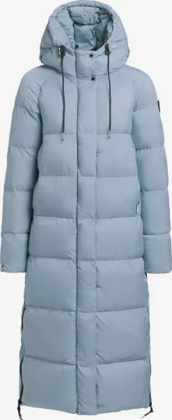 Khujo Manteaux Dhiver Manteau Dâhiver Femme Bleu Clair