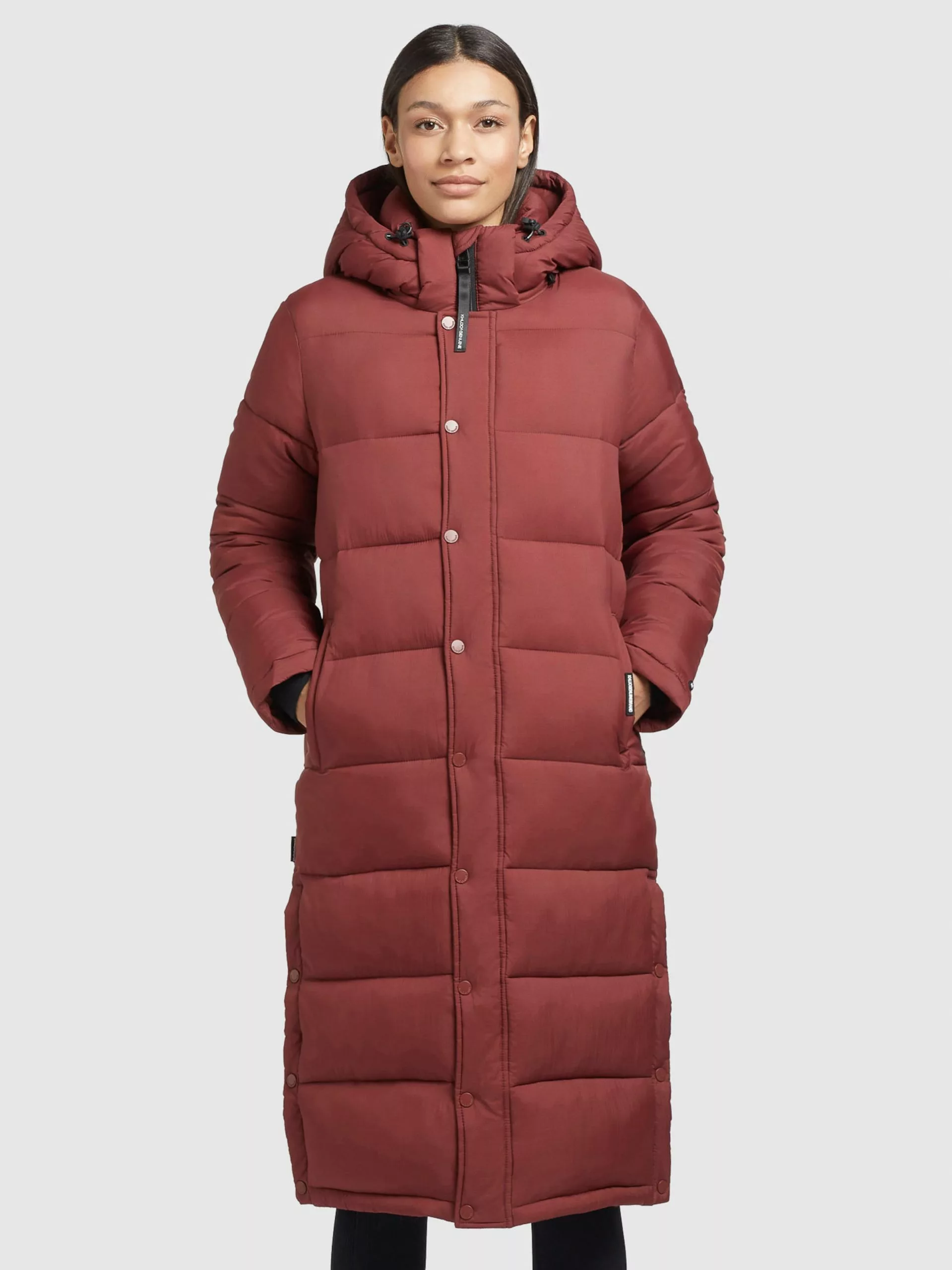 Khujo Manteaux Dhiver Manteau D’hiver Corinna Femme Rouge Rouille 4 Khujo Manteaux Dhiver Manteau D’hiver Corinna Femme Rouge Rouille – Image 2