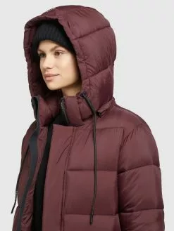 Khujo Manteaux Dhiver Manteau D’hiver Julina Femme Rouge Foncé 16 Khujo Manteaux Dhiver Manteau D’hiver Julina Femme Rouge Foncé -Khujo Soldes Boutique 4423a0bbb8e49c02d9cb8fe25c25f833