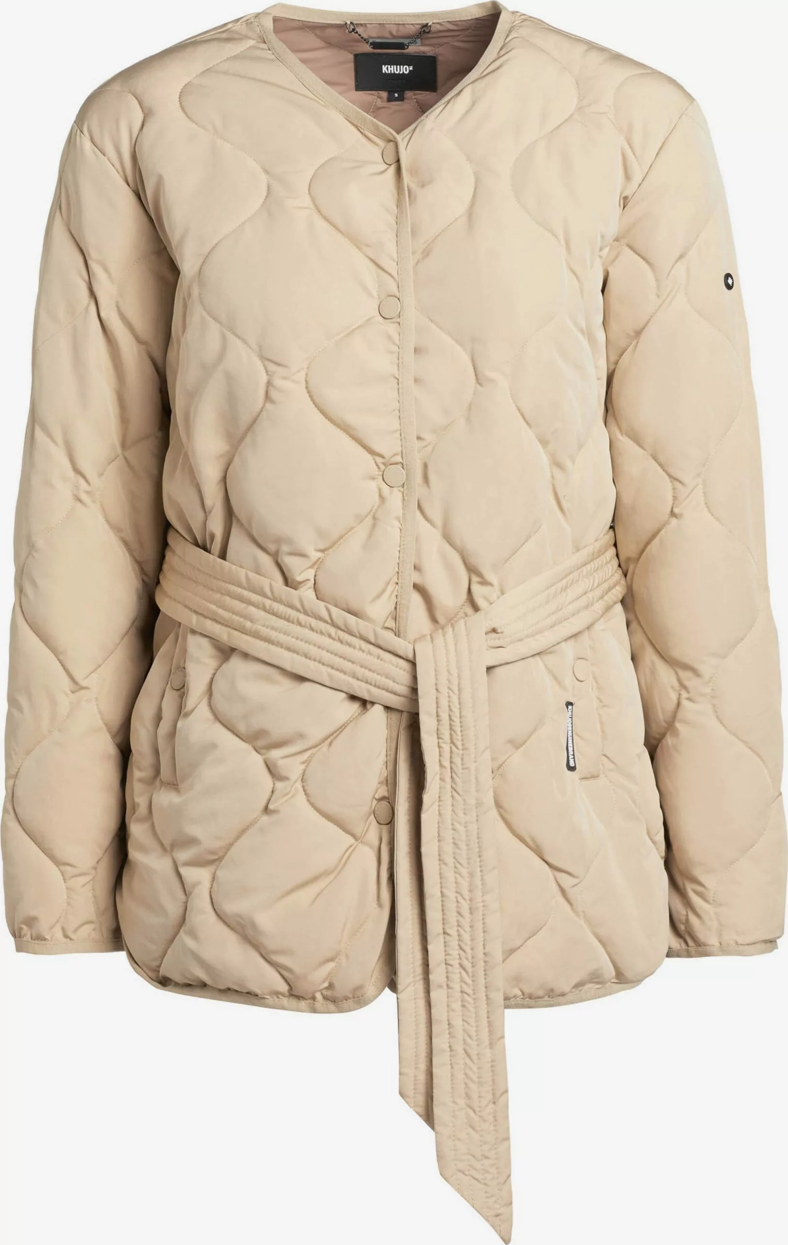 Khujo Vestes De Mi-saison Veste Mi-saison Yuna Femme Beige 3 Khujo Vestes De Mi-saison Veste Mi-saison Yuna Femme Beige