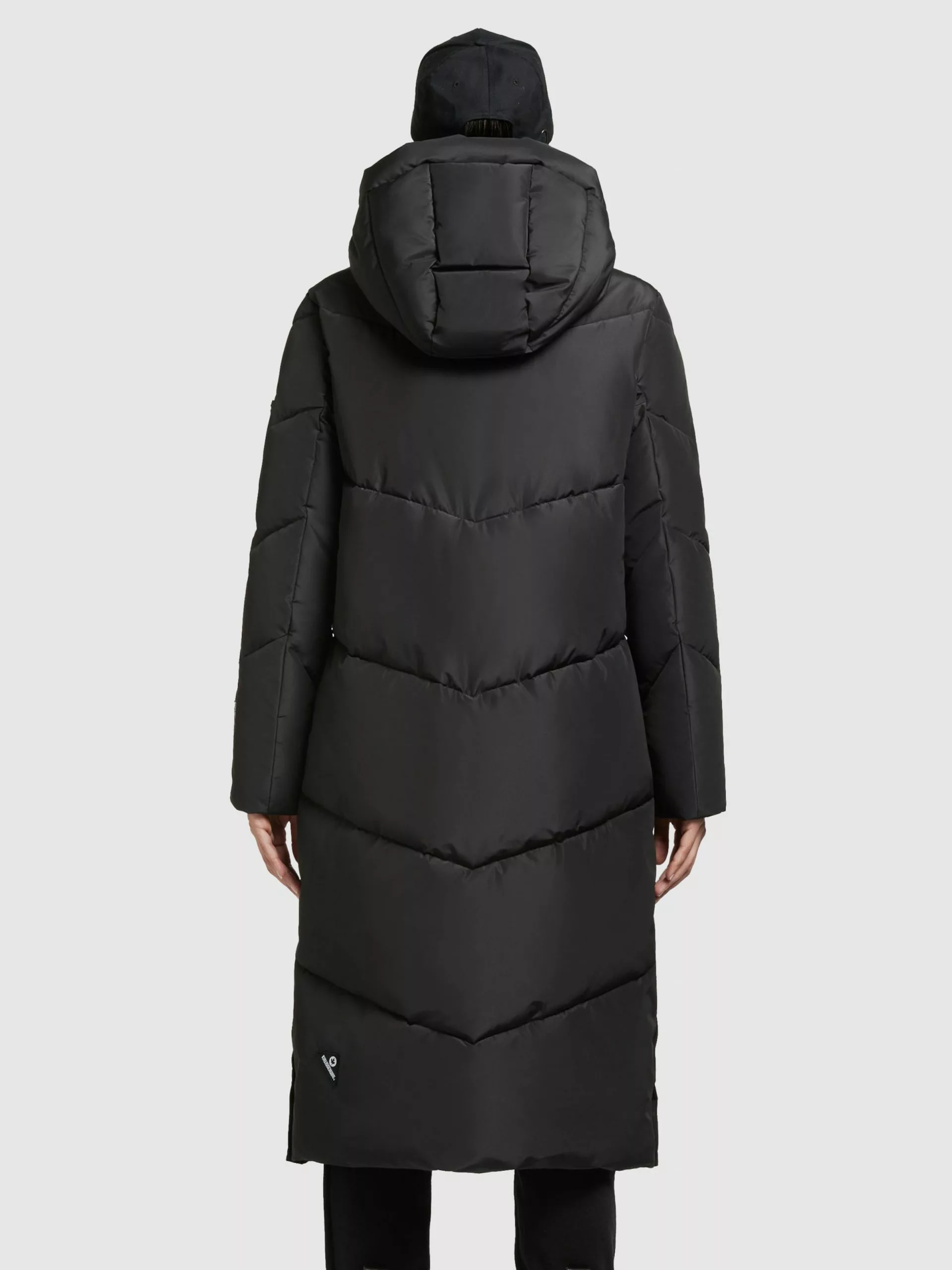 Khujo Manteaux De Mi-saison Manteau Mi-saison Sonje3 Femme Noir 6 Khujo Manteaux De Mi-saison Manteau Mi-saison Sonje3 Femme Noir – Image 4