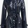 Khujo Manteaux De Pluie Manteau Mi-saison Alecia Femme Bleu Nuit -Khujo Soldes Boutique 46405820fac292d300a0bd0a36b963e6