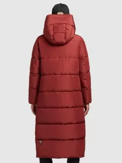 Khujo Manteaux Dhiver Manteau D’hiver Soulani Femme Rouge Rouille -Khujo Soldes Boutique 466a421384ab420bff1ecb75b6a8a9ac
