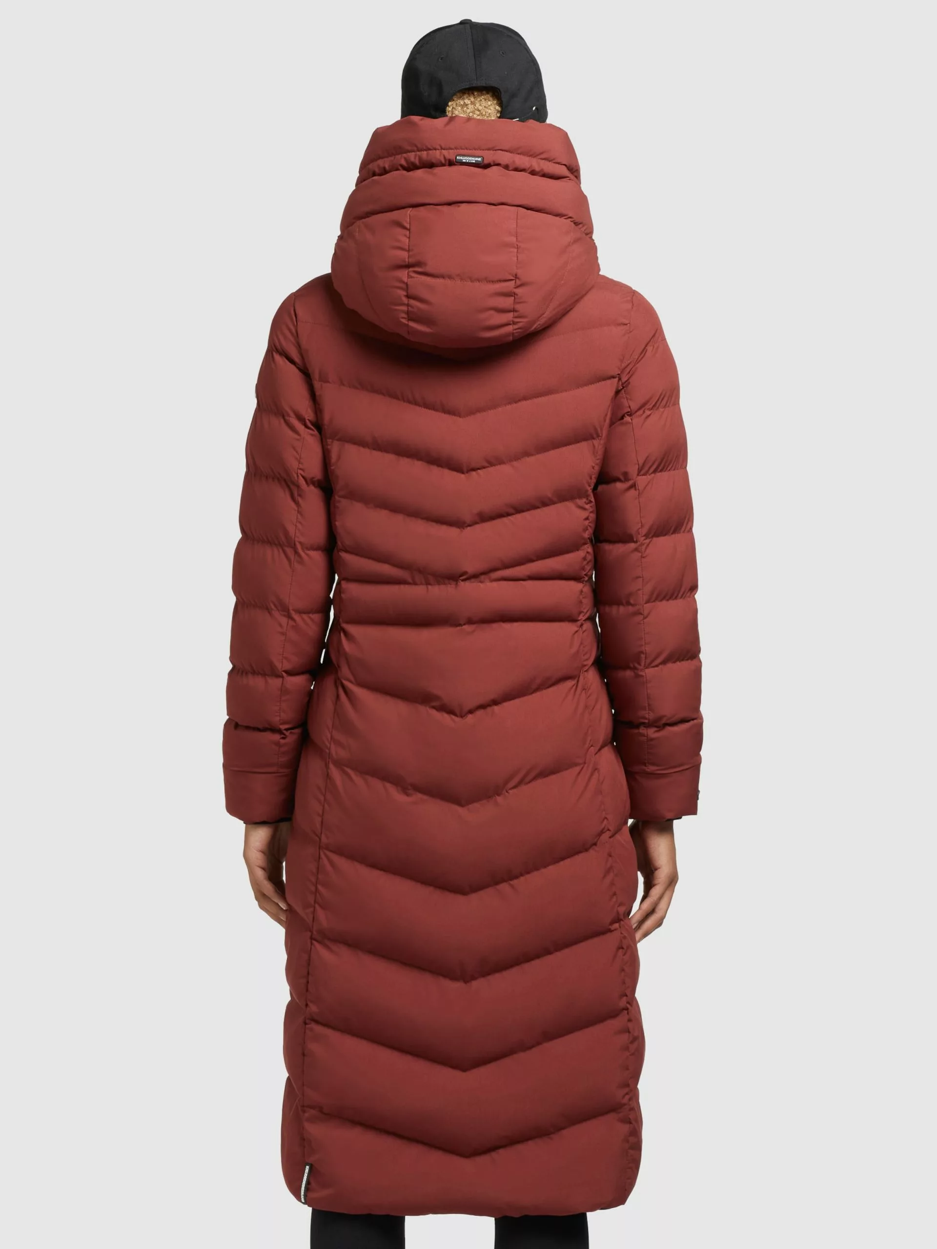 Khujo Manteaux Dhiver Manteau D’hiver Ingram Femme Rouge Rouille 5 Khujo Manteaux Dhiver Manteau D’hiver Ingram Femme Rouge Rouille – Image 3