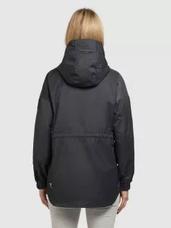 Khujo Vestes De Mi-saison Veste Mi-saison PRAYATA Femme Gris Foncé -Khujo Soldes Boutique 4773f1e57cfedd9eb9df06b9d1f3eecb