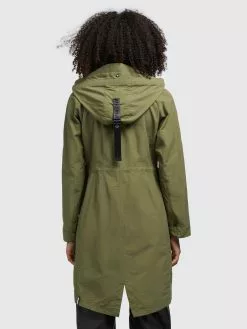Khujo Parkas Parka Mi-saison Femme Olive -Khujo Soldes Boutique 4ab2e2a46a4d7a97569f805e0bc1c1d1