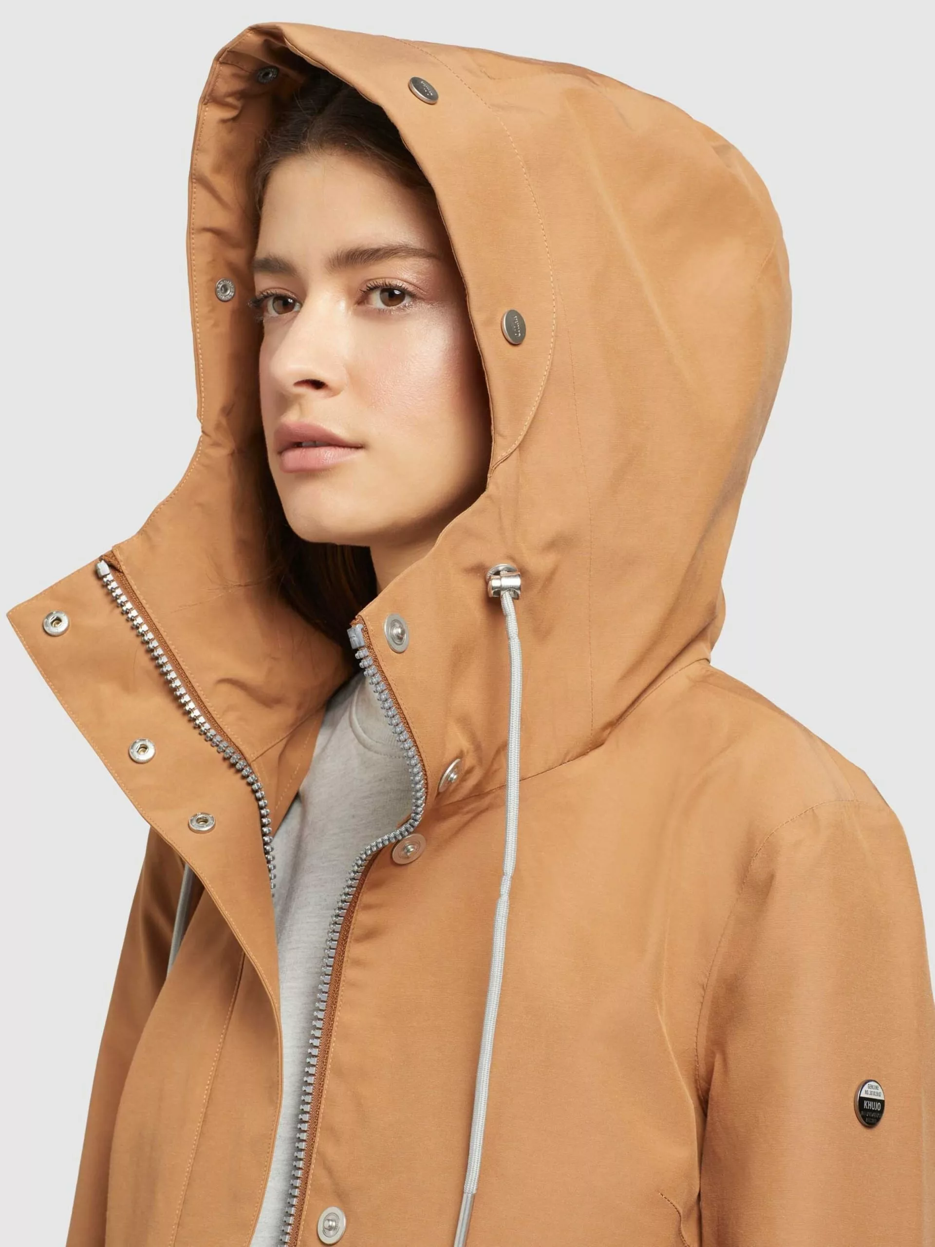 Khujo Manteaux De Mi-saison Manteau Mi-saison Artisa Femme Beige 9 Khujo Manteaux De Mi-saison Manteau Mi-saison Artisa Femme Beige – Image 7