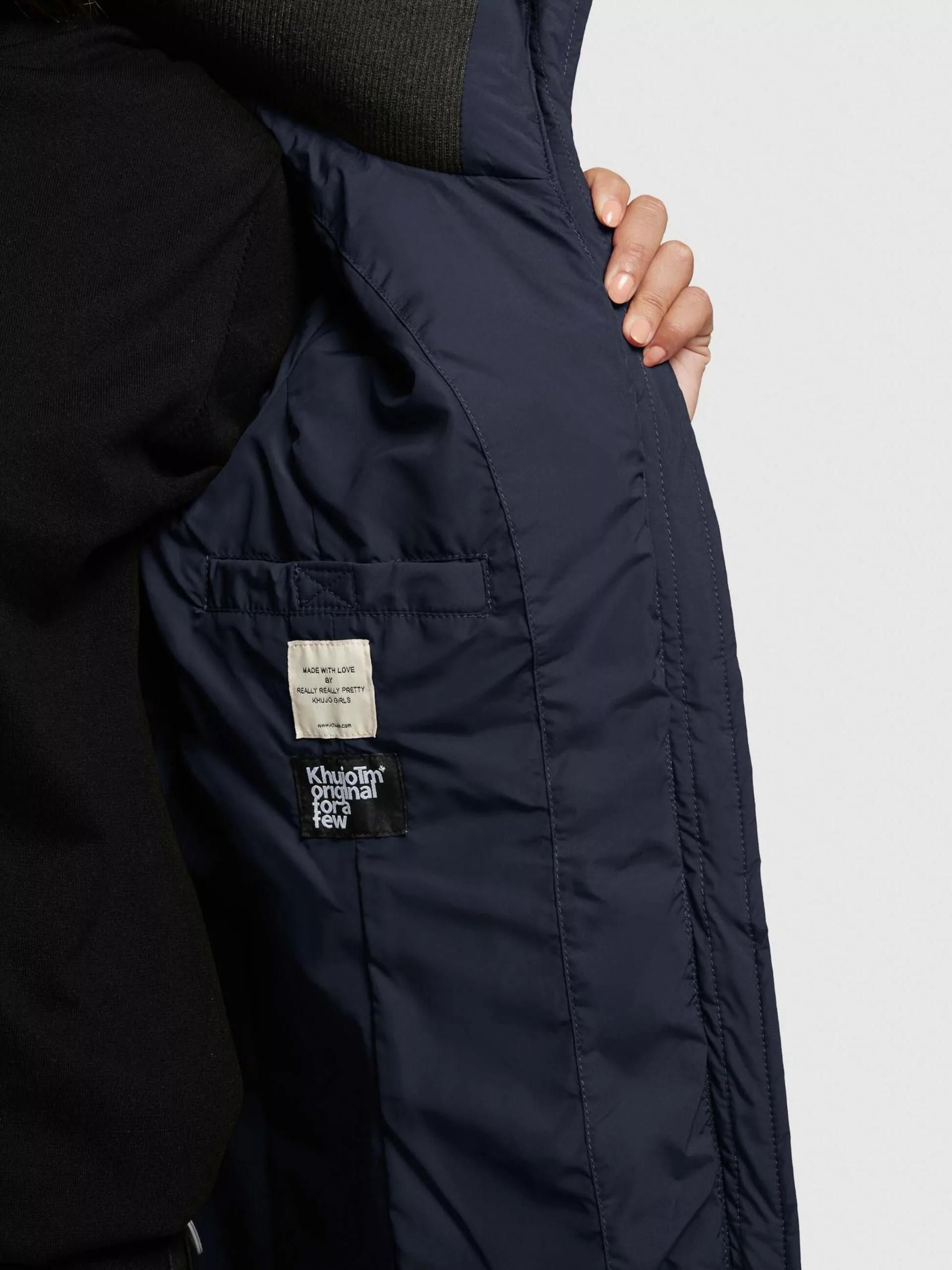 Khujo Vestes Dhiver Veste D’hiver Tweety Femme Marine 10 Khujo Vestes Dhiver Veste D’hiver Tweety Femme Marine – Image 8