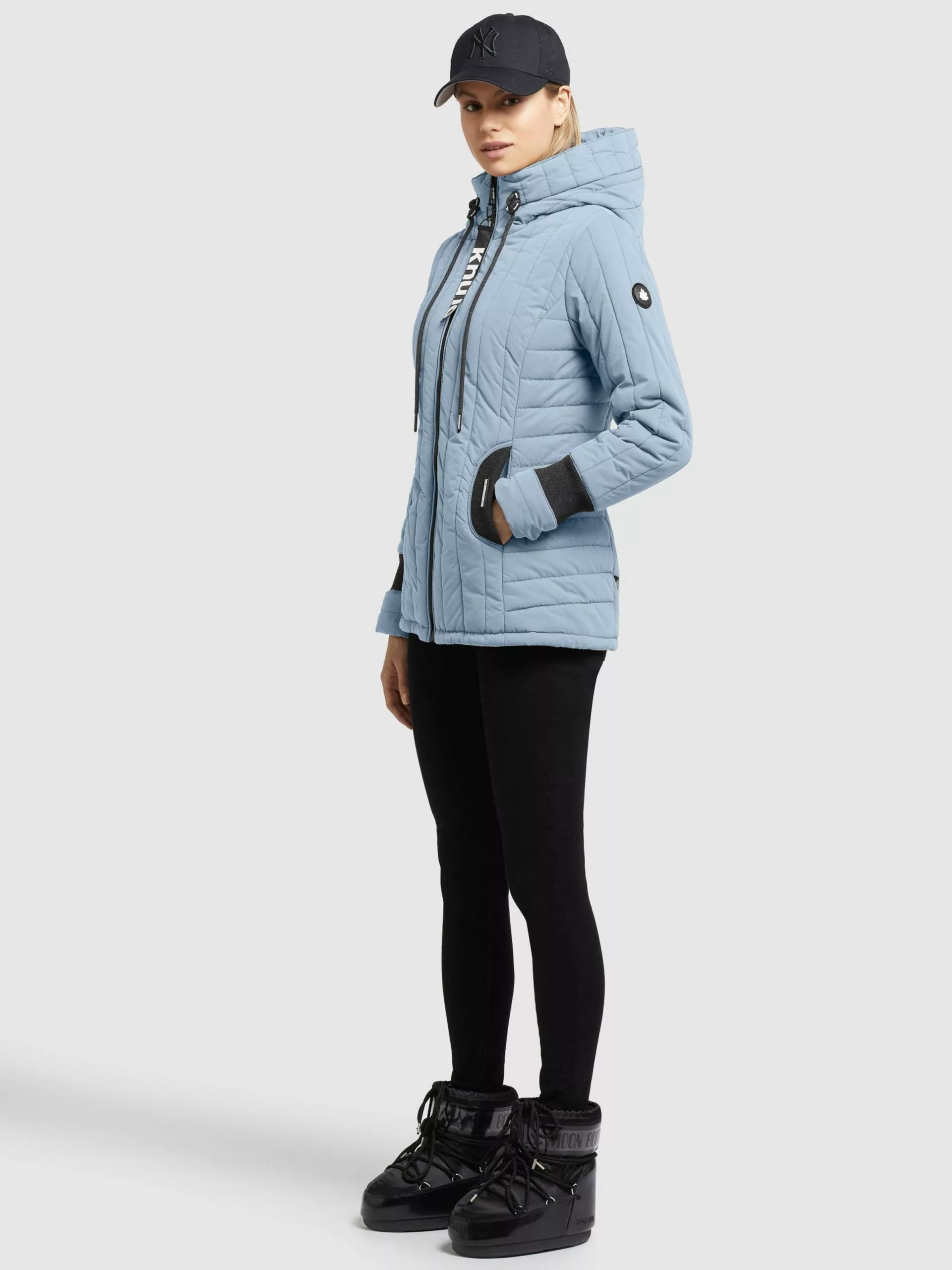 Khujo Vestes De Mi-saison Veste Mi-saison Tweety Femme Bleu Fumé 5 Khujo Vestes De Mi-saison Veste Mi-saison Tweety Femme Bleu Fumé – Image 3