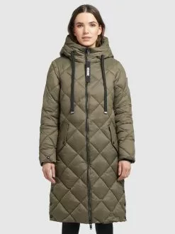 Khujo Manteaux Dhiver Manteau D’hiver LENNJA Femme Kaki 11 Khujo Manteaux Dhiver Manteau D’hiver LENNJA Femme Kaki -Khujo Soldes Boutique 54384a315ffe9318250aaec2186ba274