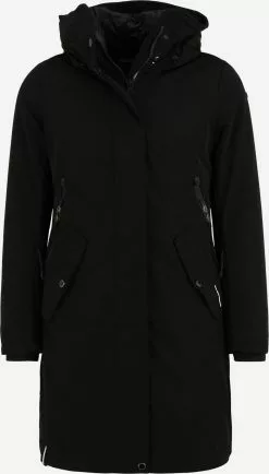 Khujo Manteaux Dhiver Manteau Dâhiver Charlyn 3 Femme Noir