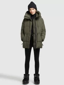 Khujo Vestes Dhiver Veste D’hiver Leviani Femme Vert Foncé 15 Khujo Vestes Dhiver Veste D’hiver Leviani Femme Vert Foncé -Khujo Soldes Boutique 598c657f896ca3d3011c1d1cee896255