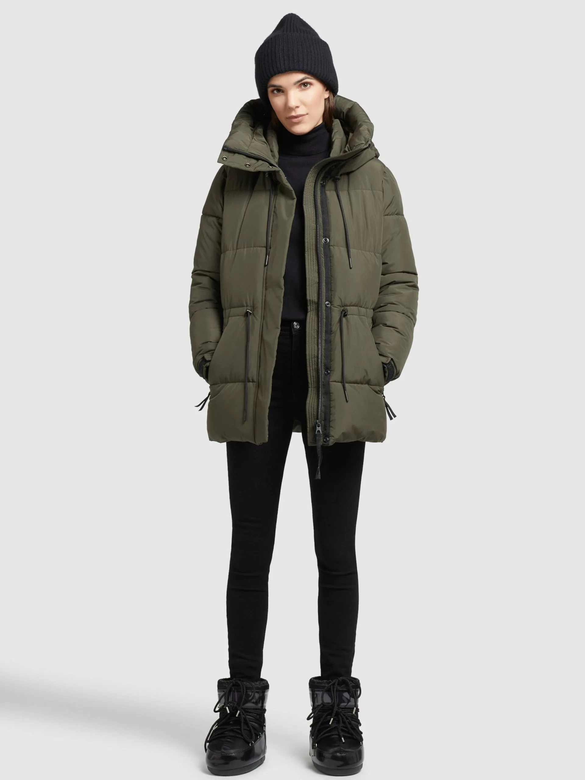 Khujo Vestes Dhiver Veste D’hiver Leviani Femme Vert Foncé 8 Khujo Vestes Dhiver Veste D’hiver Leviani Femme Vert Foncé – Image 6
