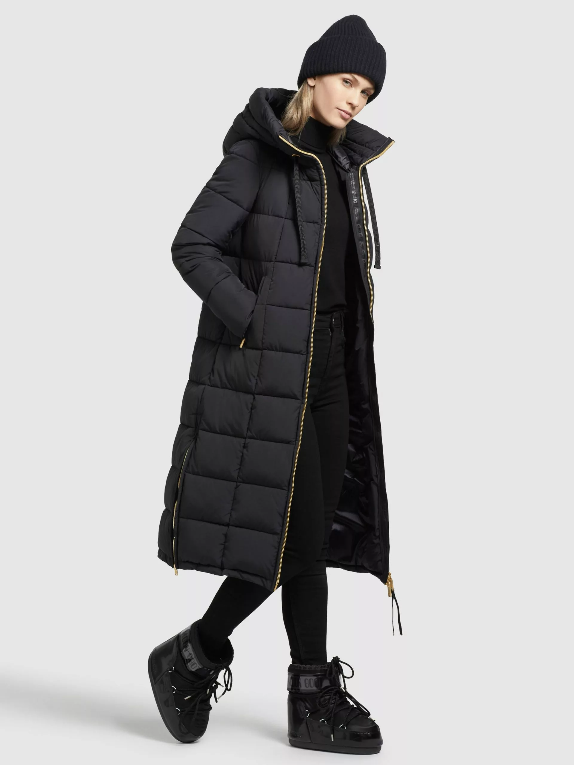 Khujo Manteaux Dhiver Manteau D’hiver Aruba Femme Noir 8 Khujo Manteaux Dhiver Manteau D’hiver Aruba Femme Noir – Image 6