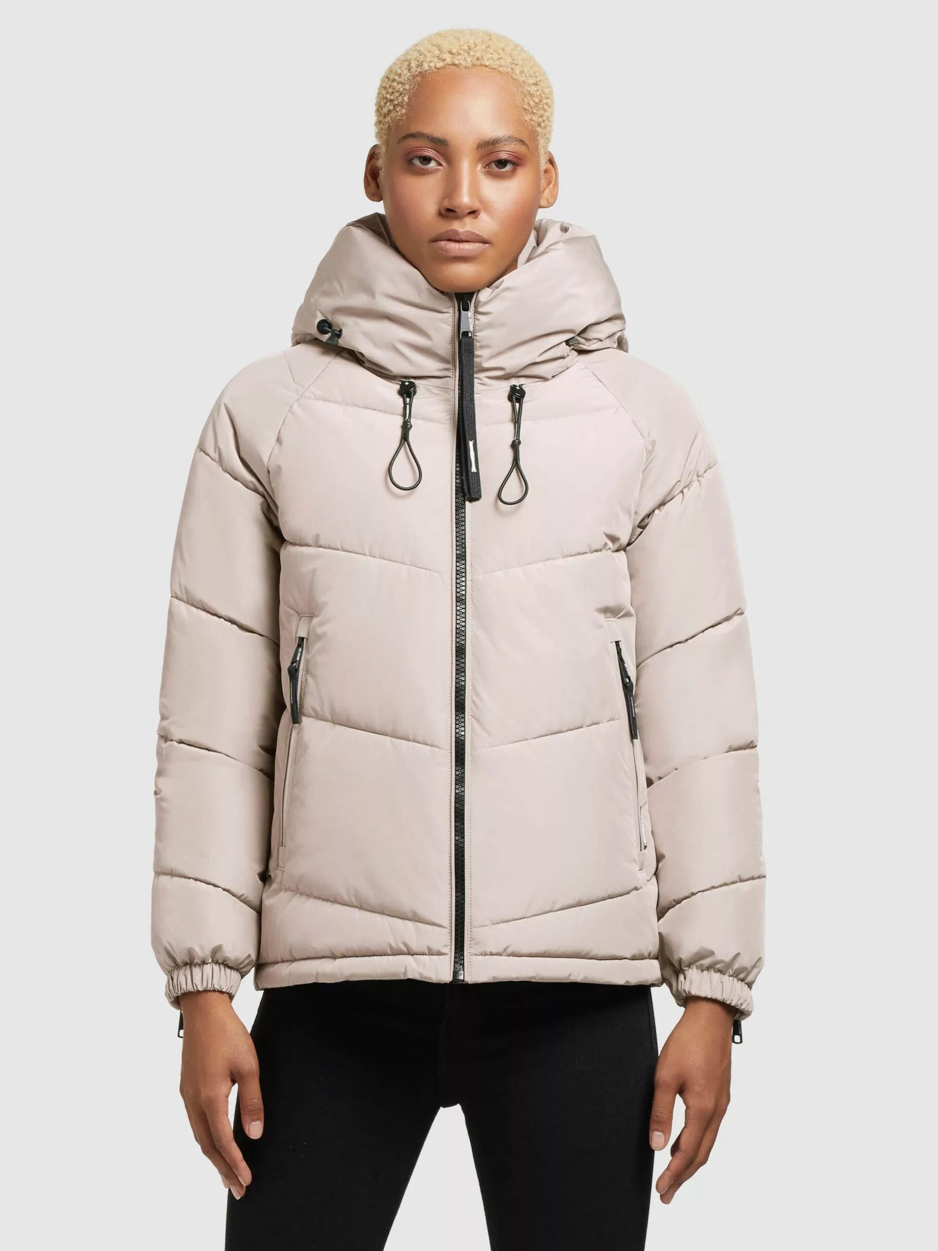 Khujo Vestes Matelassées Veste D’hiver Esila Femme Poudre 4 Khujo Vestes Matelassées Veste D’hiver Esila Femme Poudre – Image 2