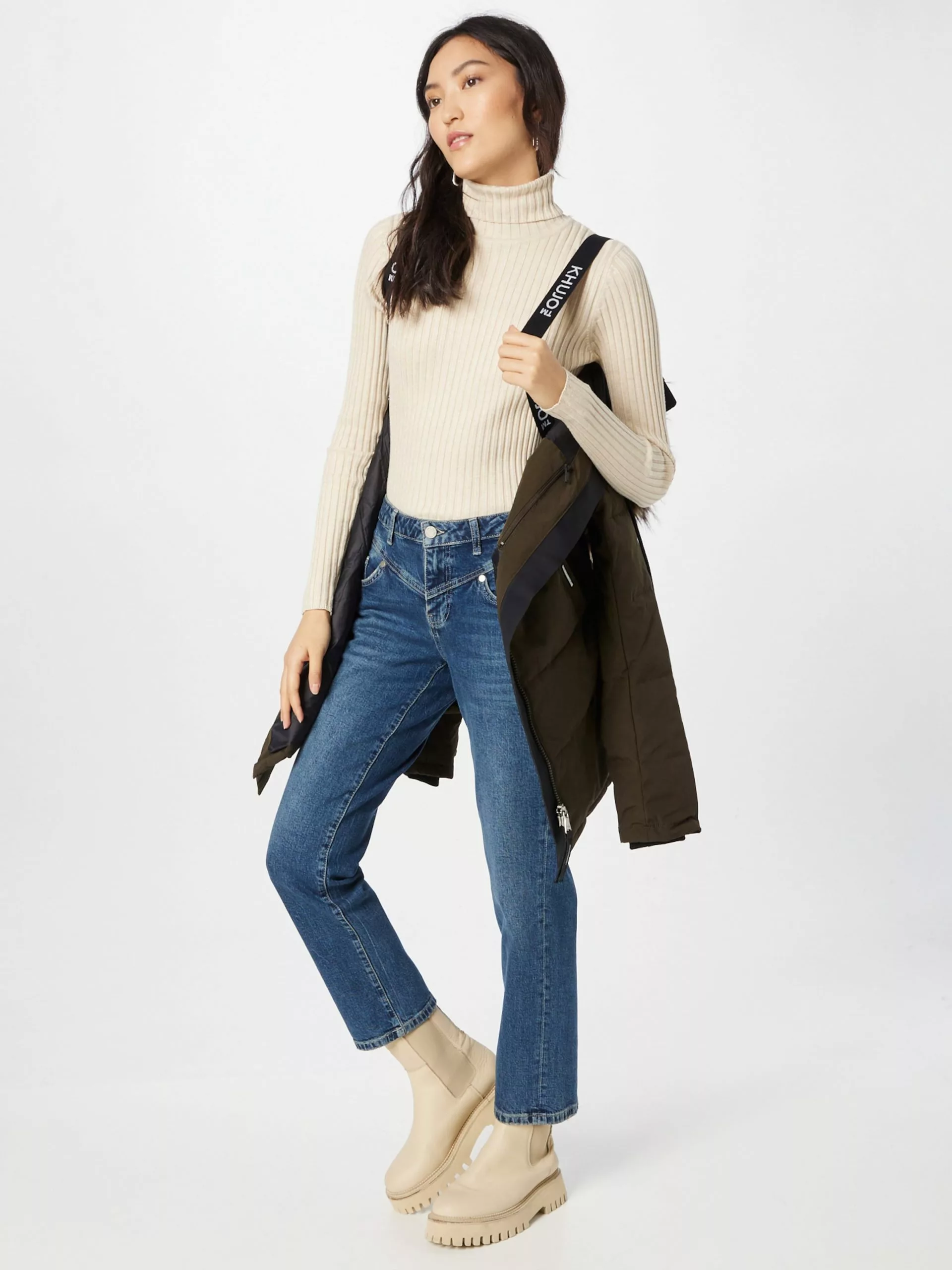 Khujo Manteaux Dhiver Manteau D’hiver Cloren Femme Olive 7 Khujo Manteaux Dhiver Manteau D’hiver Cloren Femme Olive – Image 5