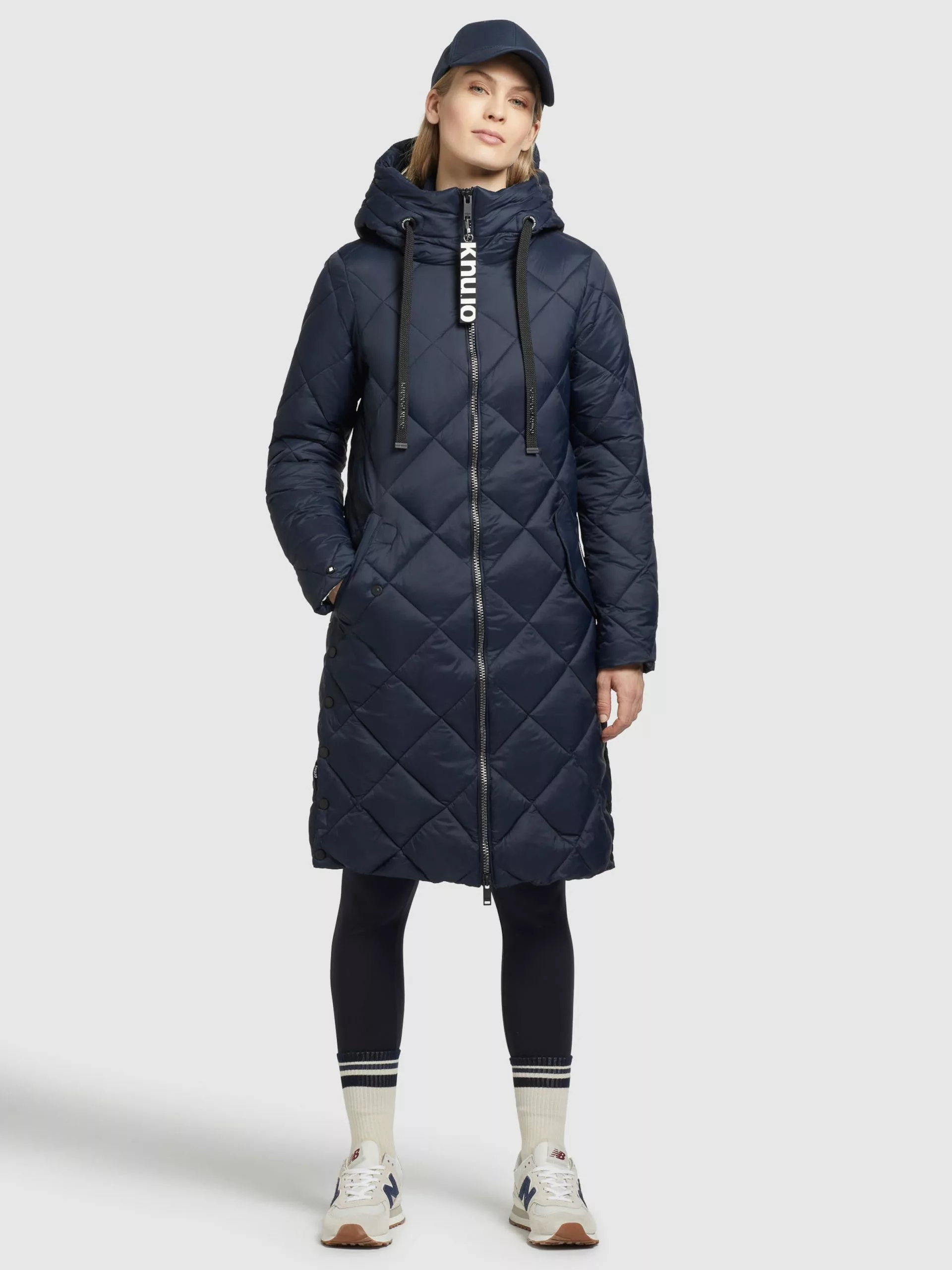 Khujo Manteaux Dhiver Manteau D’hiver LENNJA Femme Marine 5 Khujo Manteaux Dhiver Manteau D’hiver LENNJA Femme Marine – Image 3