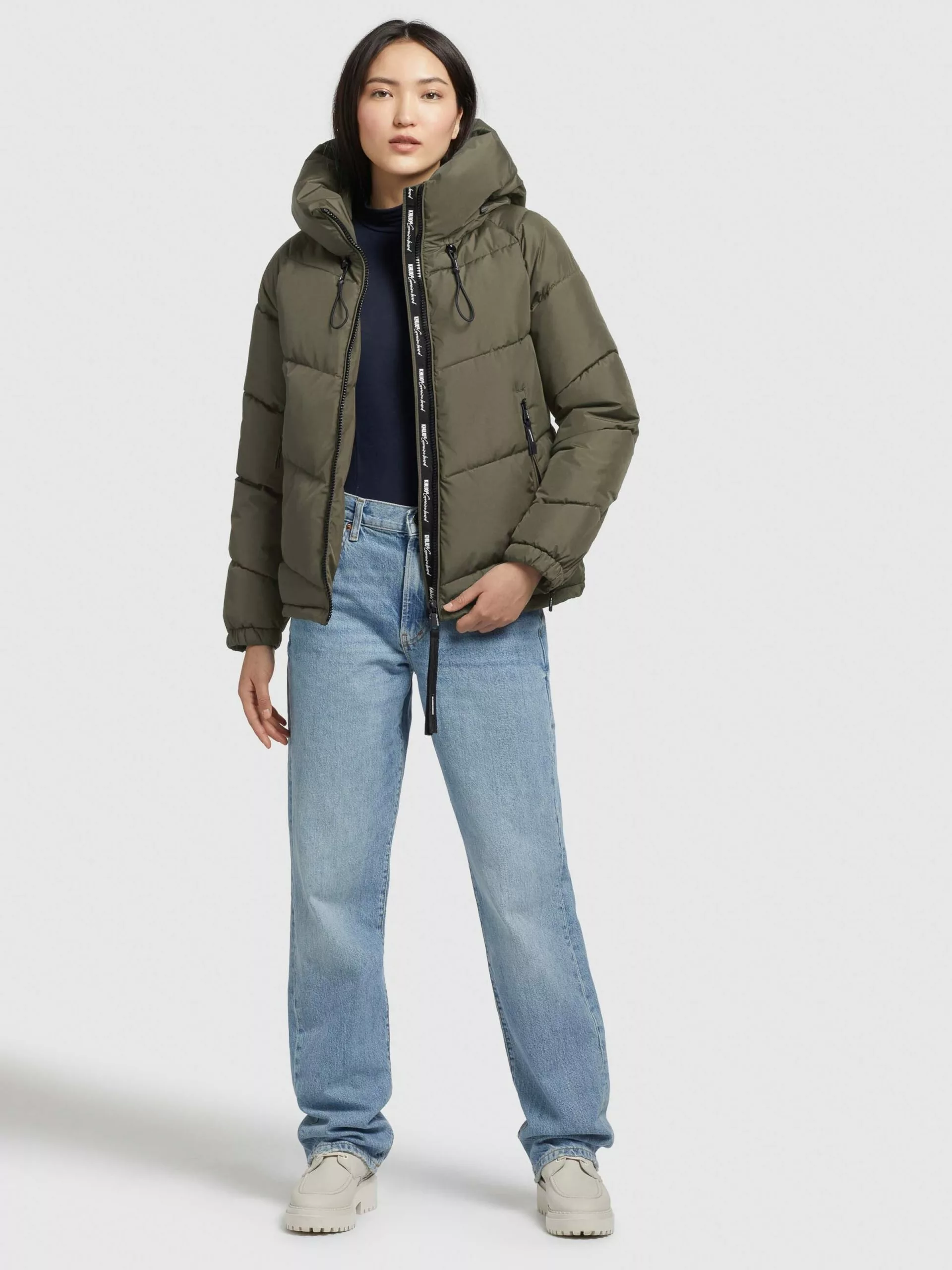 Khujo Vestes Dhiver Veste D’hiver Esila Femme Kaki 5 Khujo Vestes Dhiver Veste D’hiver Esila Femme Kaki – Image 3