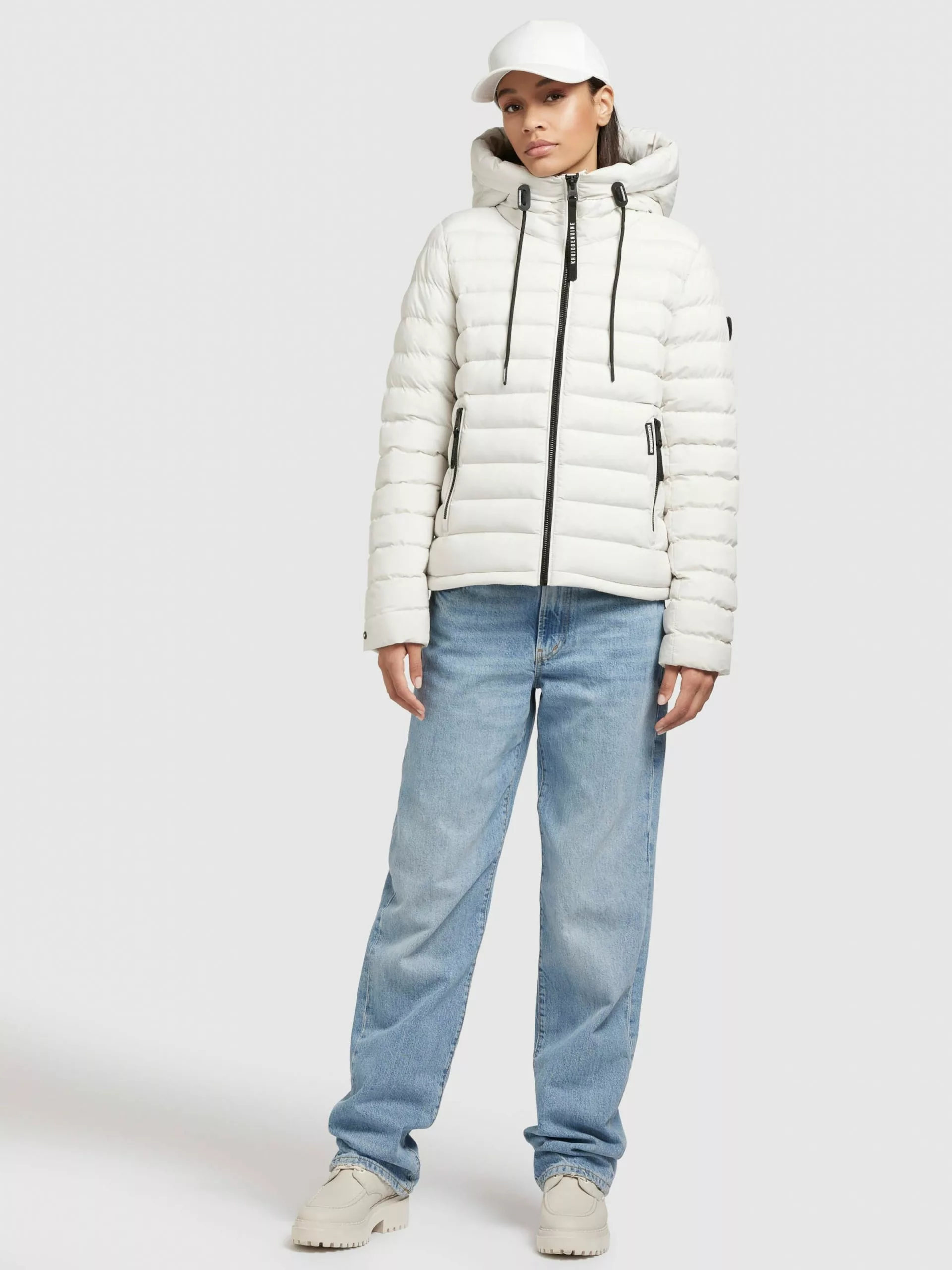 Khujo Vestes De Mi-saison Veste Mi-saison Lovina Femme Blanc 5 Khujo Vestes De Mi-saison Veste Mi-saison Lovina Femme Blanc â Image 3