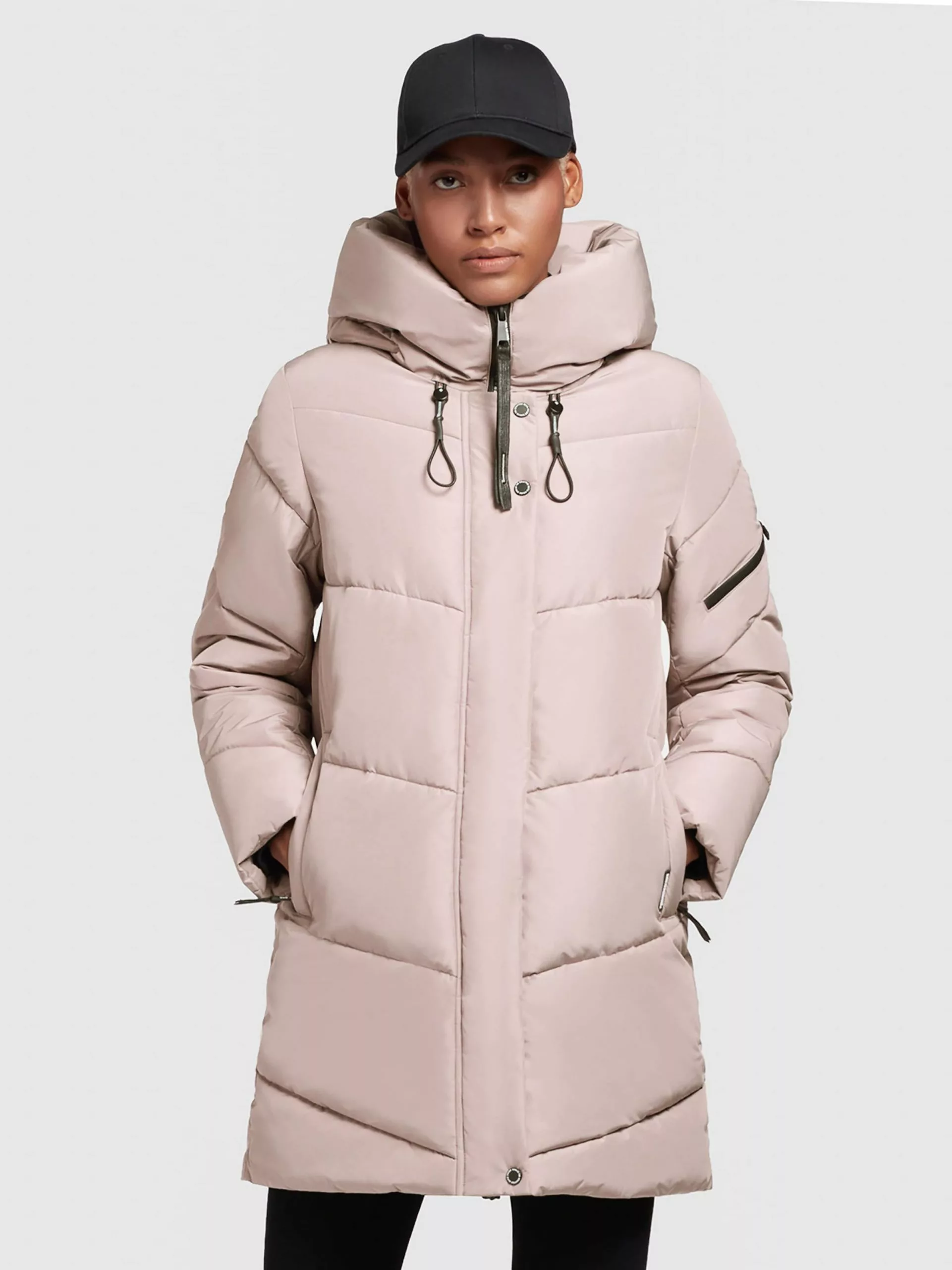 Khujo Vestes Dhiver Veste D’hiver Jordis Femme Rose Clair 4 Khujo Vestes Dhiver Veste D’hiver Jordis Femme Rose Clair – Image 2