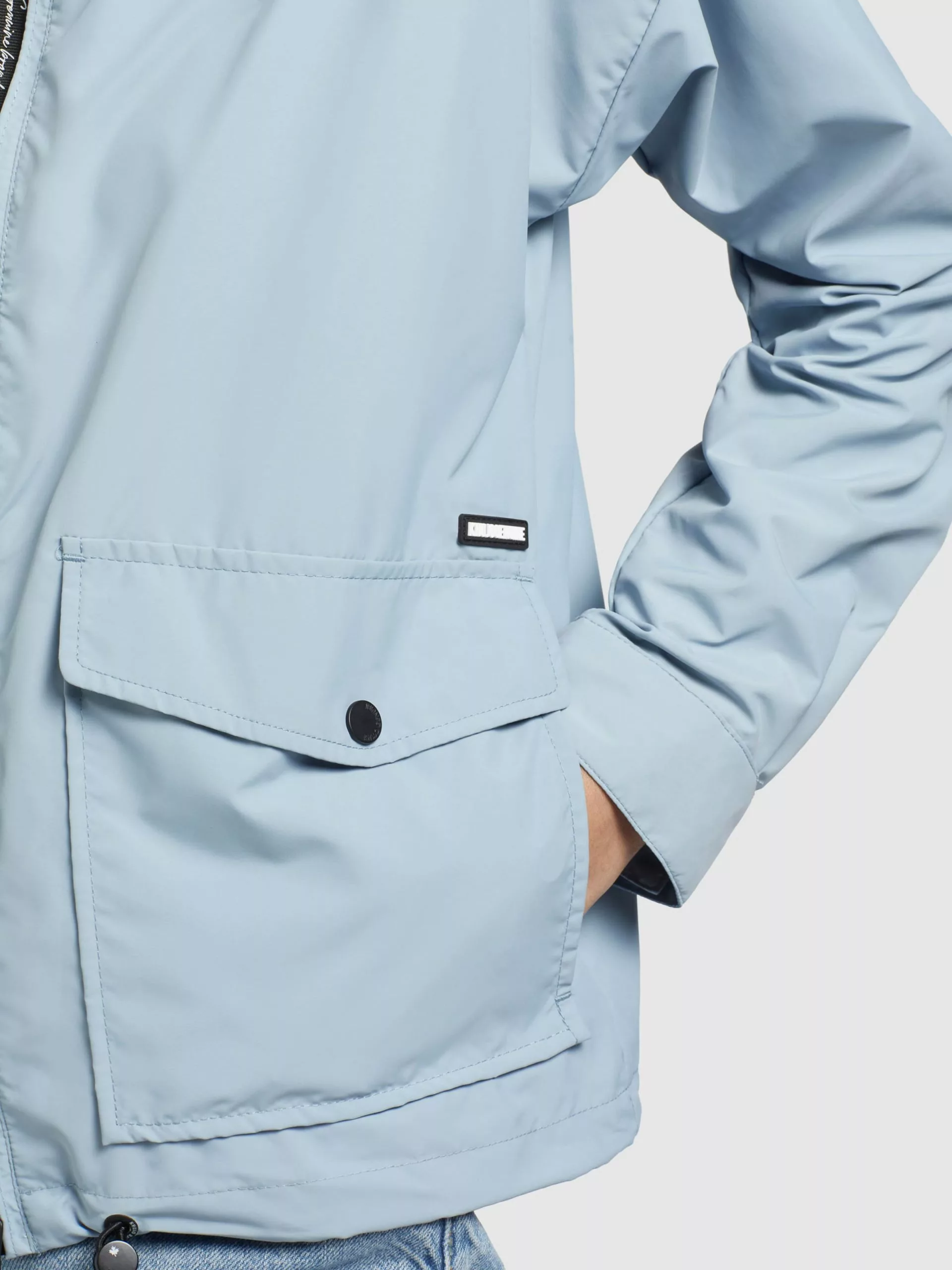 Khujo Vestes De Mi-saison Veste Mi-saison BLAIR Femme Bleu Clair 10 Khujo Vestes De Mi-saison Veste Mi-saison BLAIR Femme Bleu Clair – Image 8