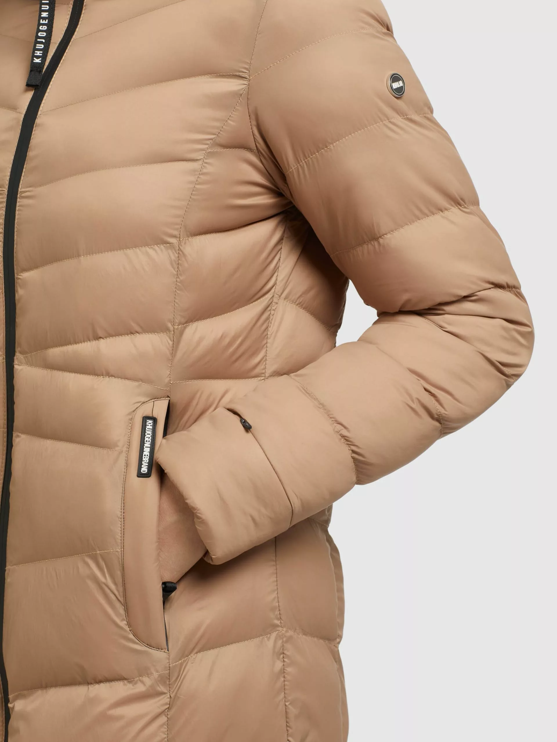 Khujo Manteaux Dhiver Manteau D’hiver Ingram 2 Femme Beige Foncé 10 Khujo Manteaux Dhiver Manteau D’hiver Ingram 2 Femme Beige Foncé – Image 8