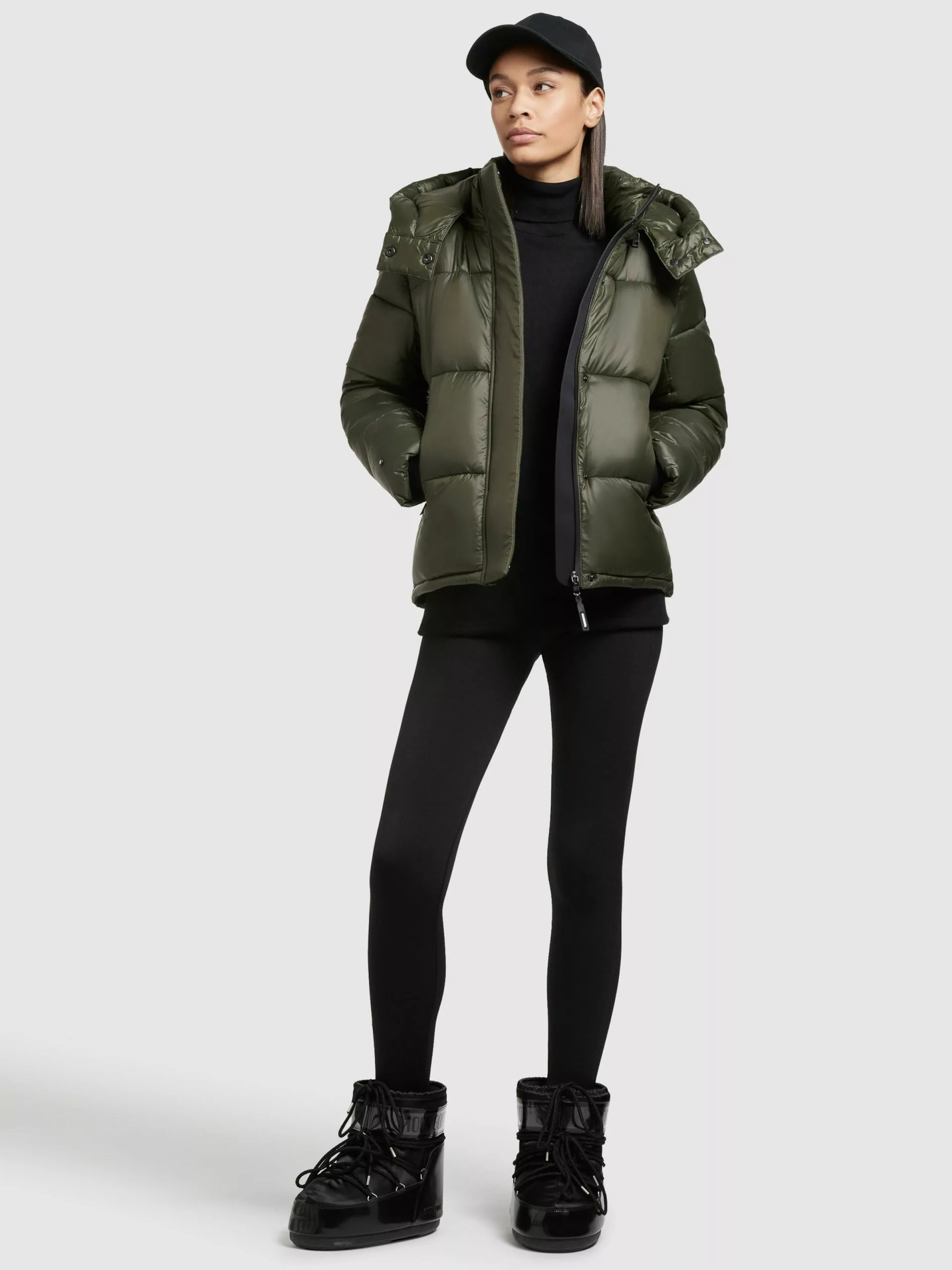 Khujo Vestes Dhiver Veste D’hiver Valona Femme Vert Foncé 5 Khujo Vestes Dhiver Veste D’hiver Valona Femme Vert Foncé – Image 3