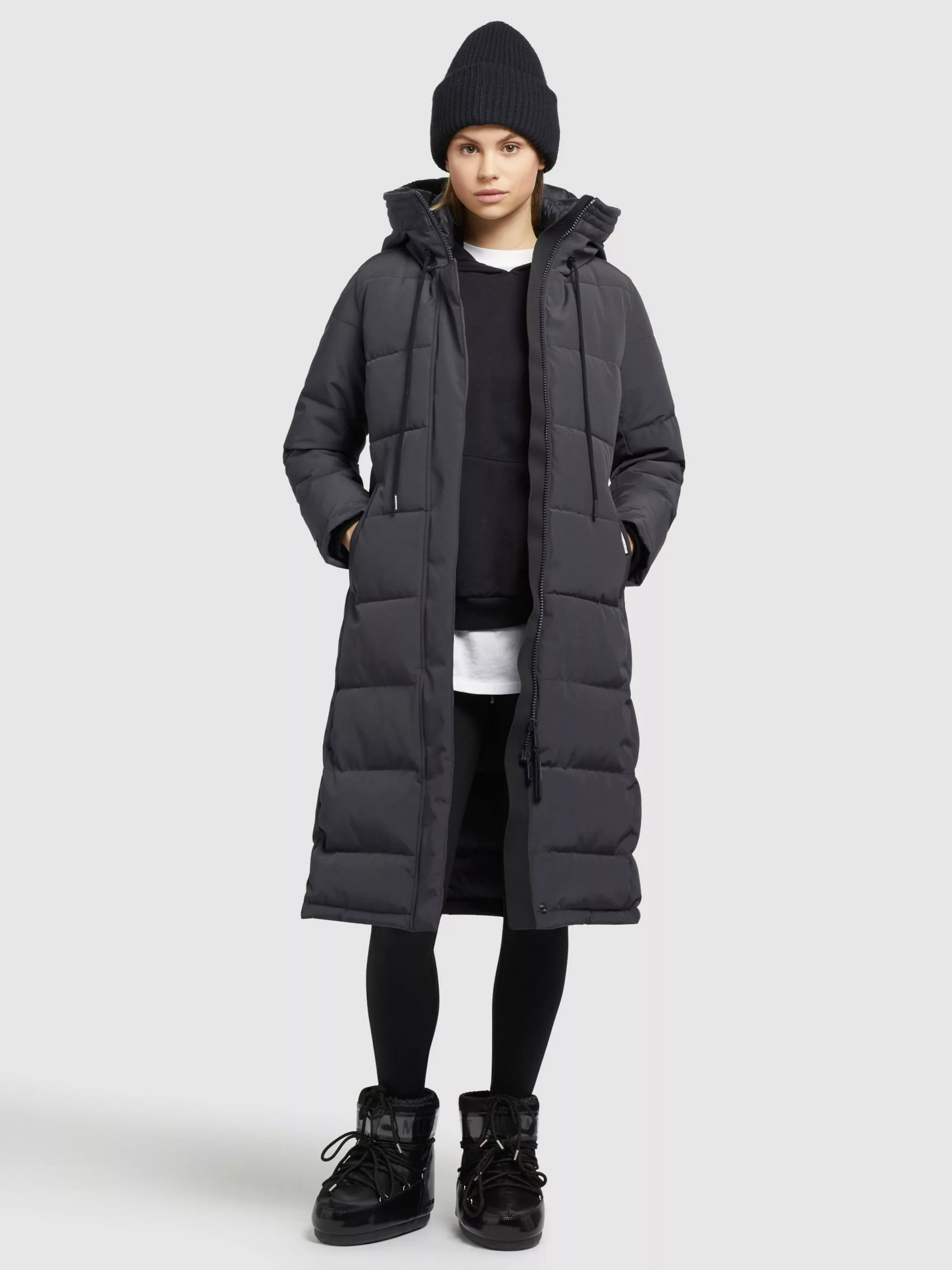 Khujo Manteaux Dhiver Manteau D’hiver Rugg Femme Graphite 8 Khujo Manteaux Dhiver Manteau D’hiver Rugg Femme Graphite – Image 6