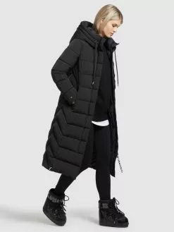 Khujo Manteaux Dhiver Manteau D’hiver Gamber Femme Noir 15 Khujo Manteaux Dhiver Manteau D’hiver Gamber Femme Noir -Khujo Soldes Boutique 65c754e494973f472fe1ed815f227955