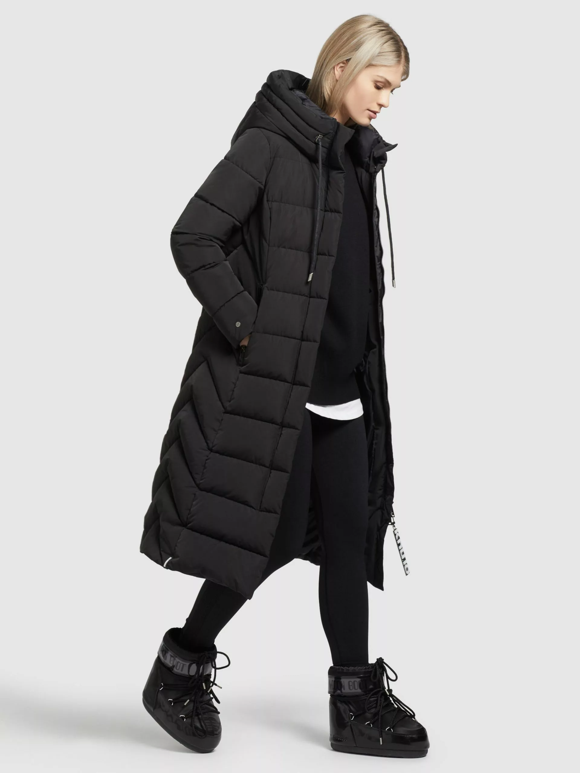 Khujo Manteaux Dhiver Manteau D’hiver Gamber Femme Noir 8 Khujo Manteaux Dhiver Manteau D’hiver Gamber Femme Noir – Image 6