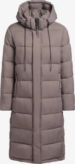 Khujo Manteaux Dhiver Manteau Dâhiver Julina Femme Mauve