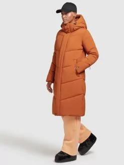 Khujo Manteaux Dhiver Manteau D’hiver Torino2 Femme Orange -Khujo Soldes Boutique 674c2de3a8a15e232c1f65cab3e1fdf5