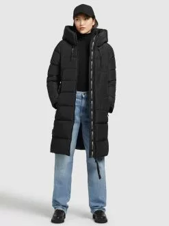 Khujo Manteaux Dhiver Manteau D’hiver Jilias Femme Noir -Khujo Soldes Boutique 67a7bc96466cf06ef8189c8c32c0e297