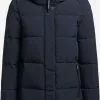 Khujo Manteaux Courts Manteau D’hiver Wente Femme Bleu Foncé
