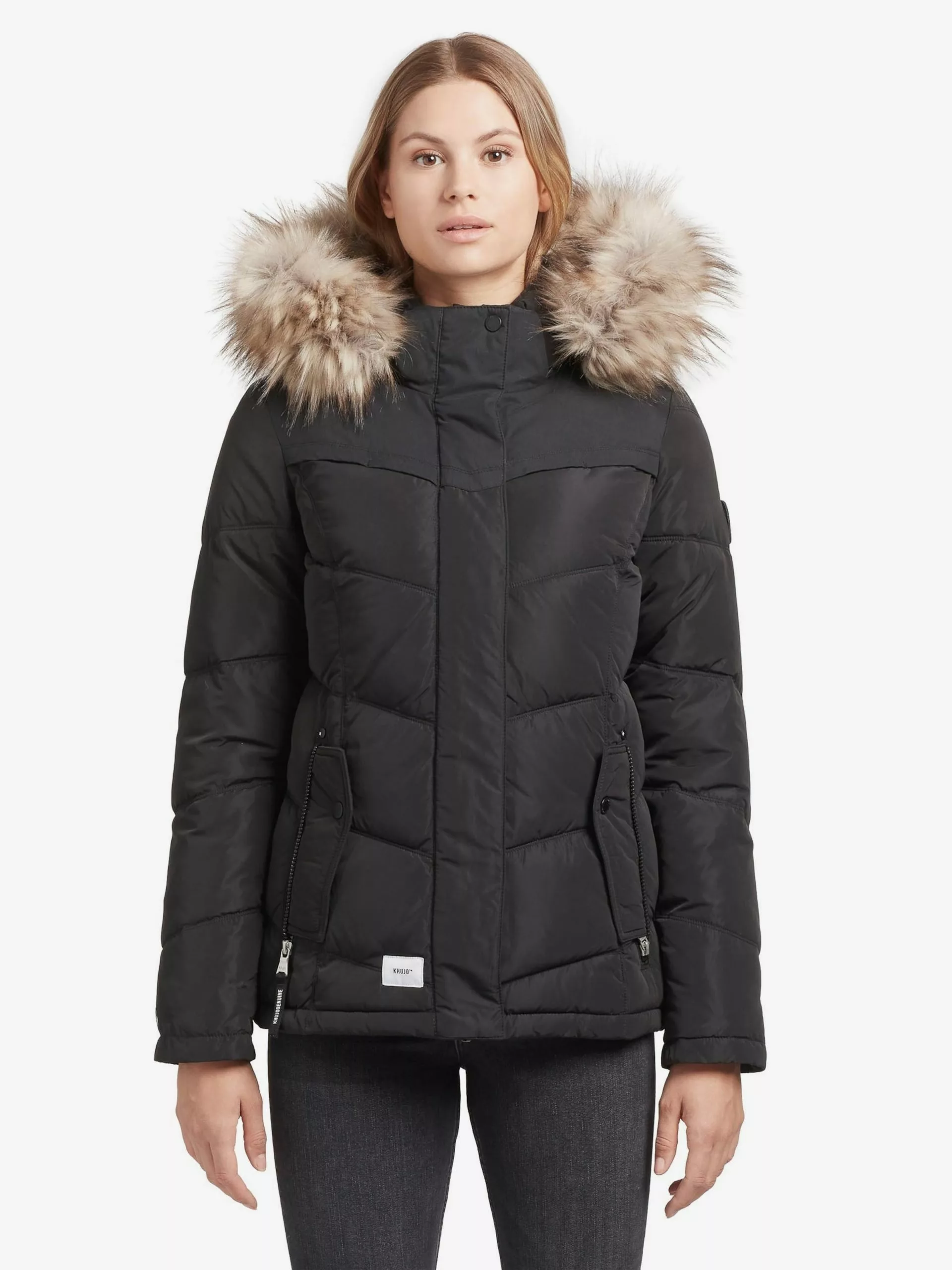 Khujo Vestes Dhiver Veste D’hiver Winsen Femme Noir 4 Khujo Vestes Dhiver Veste D’hiver Winsen Femme Noir – Image 2