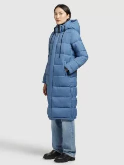 Khujo Manteaux Dhiver Manteau D’hiver Julina Femme Bleu -Khujo Soldes Boutique 6b8695b924672ba0079afa7e1da01f63