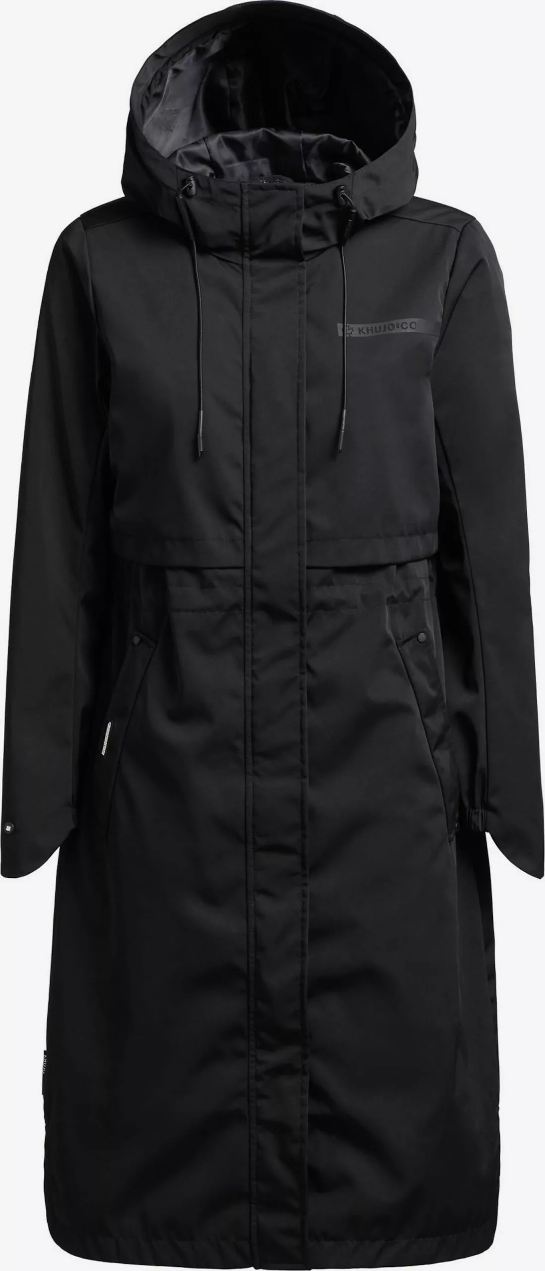 Khujo Manteaux De Mi-saison Manteau Mi-saison Jomana Femme Noir 3 Khujo Manteaux De Mi-saison Manteau Mi-saison Jomana Femme Noir